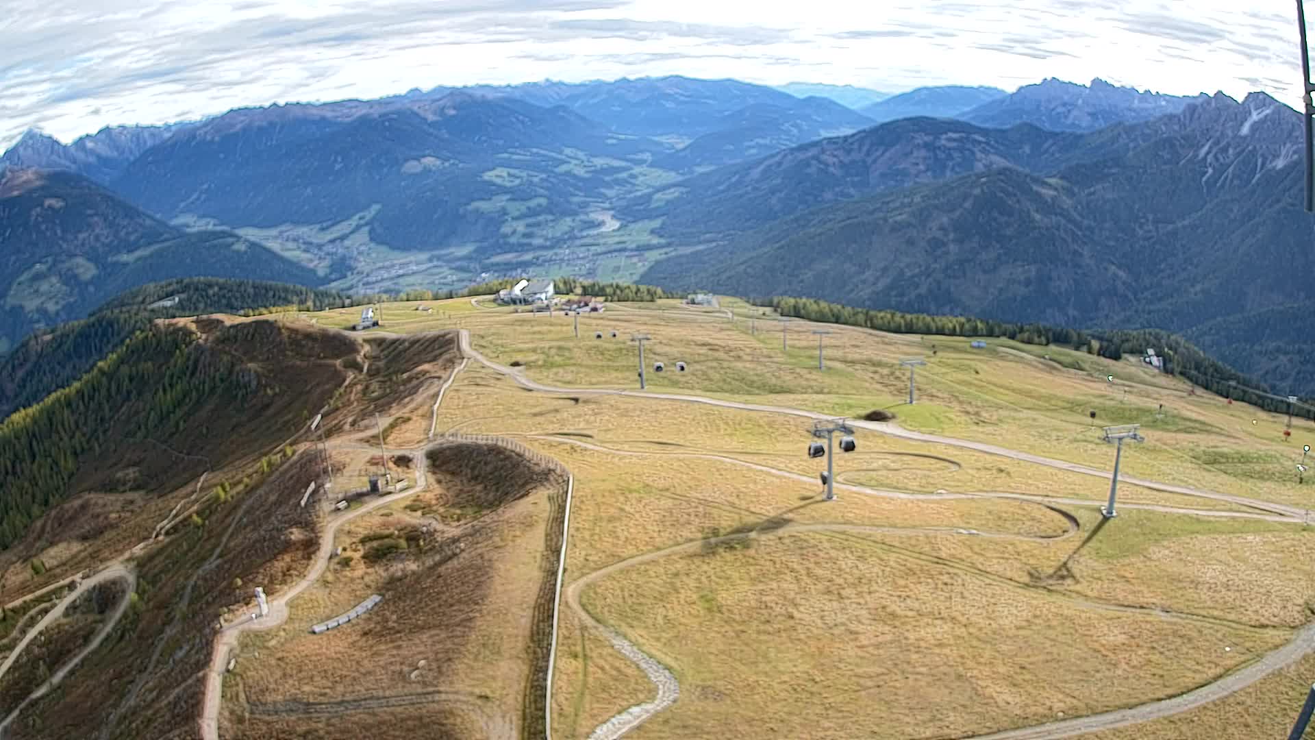 Kronplatz-Gipfel | Blick nach Olang – Valdaora