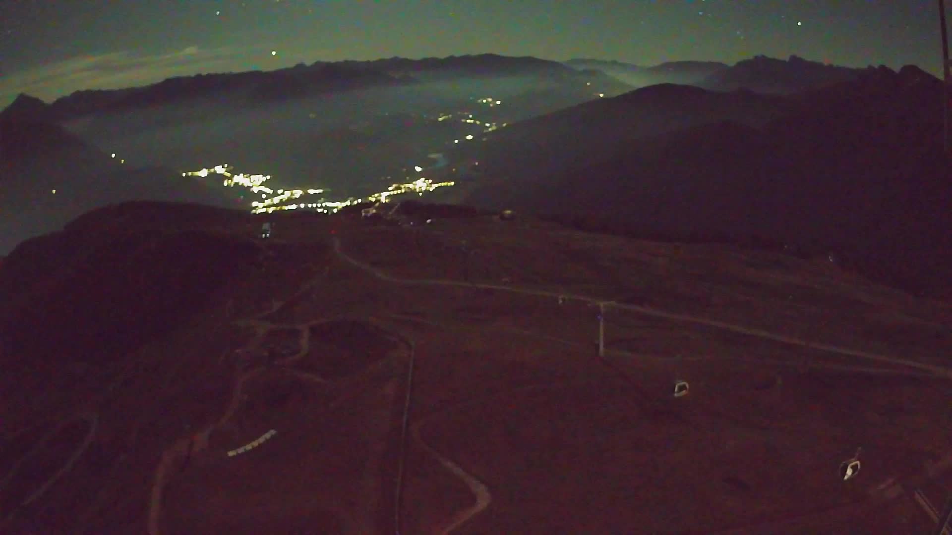 Kronplatz-Gipfel | Blick nach Olang – Valdaora