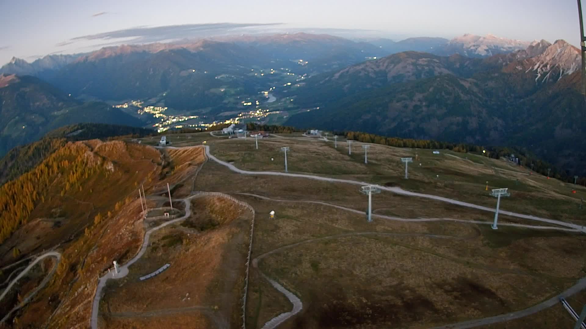 Kronplatz vrh | pogled na Valdaora – Olang