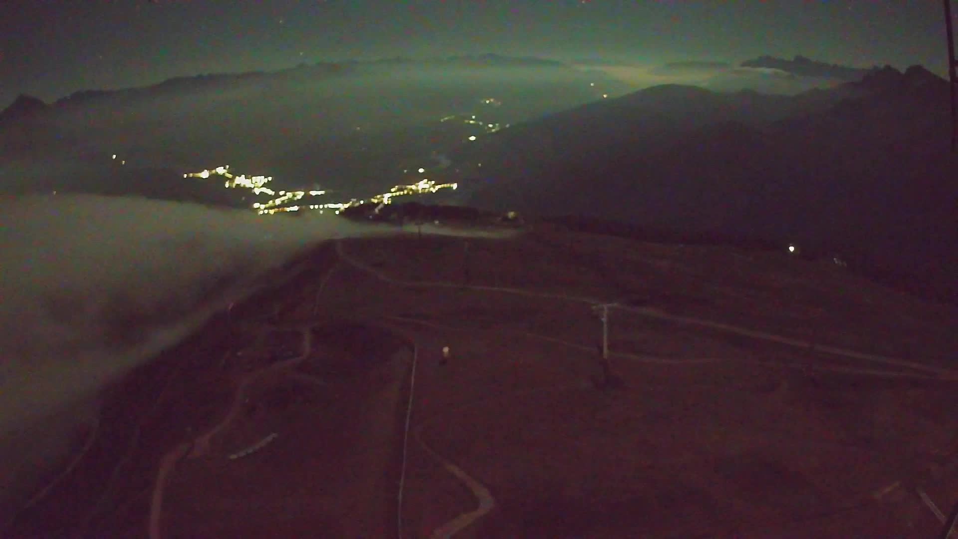 Kronplatz-Gipfel | Blick nach Olang – Valdaora