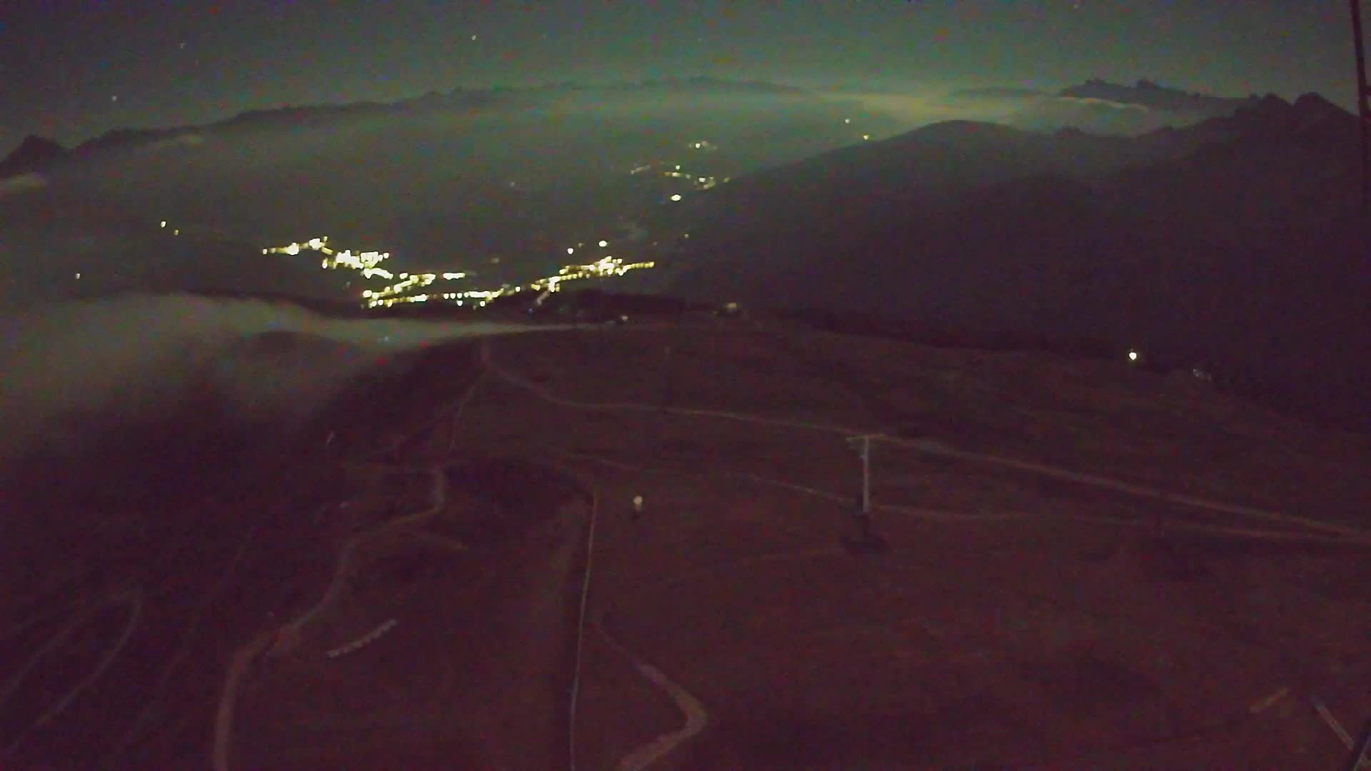 Kronplatz-Gipfel | Blick nach Olang – Valdaora