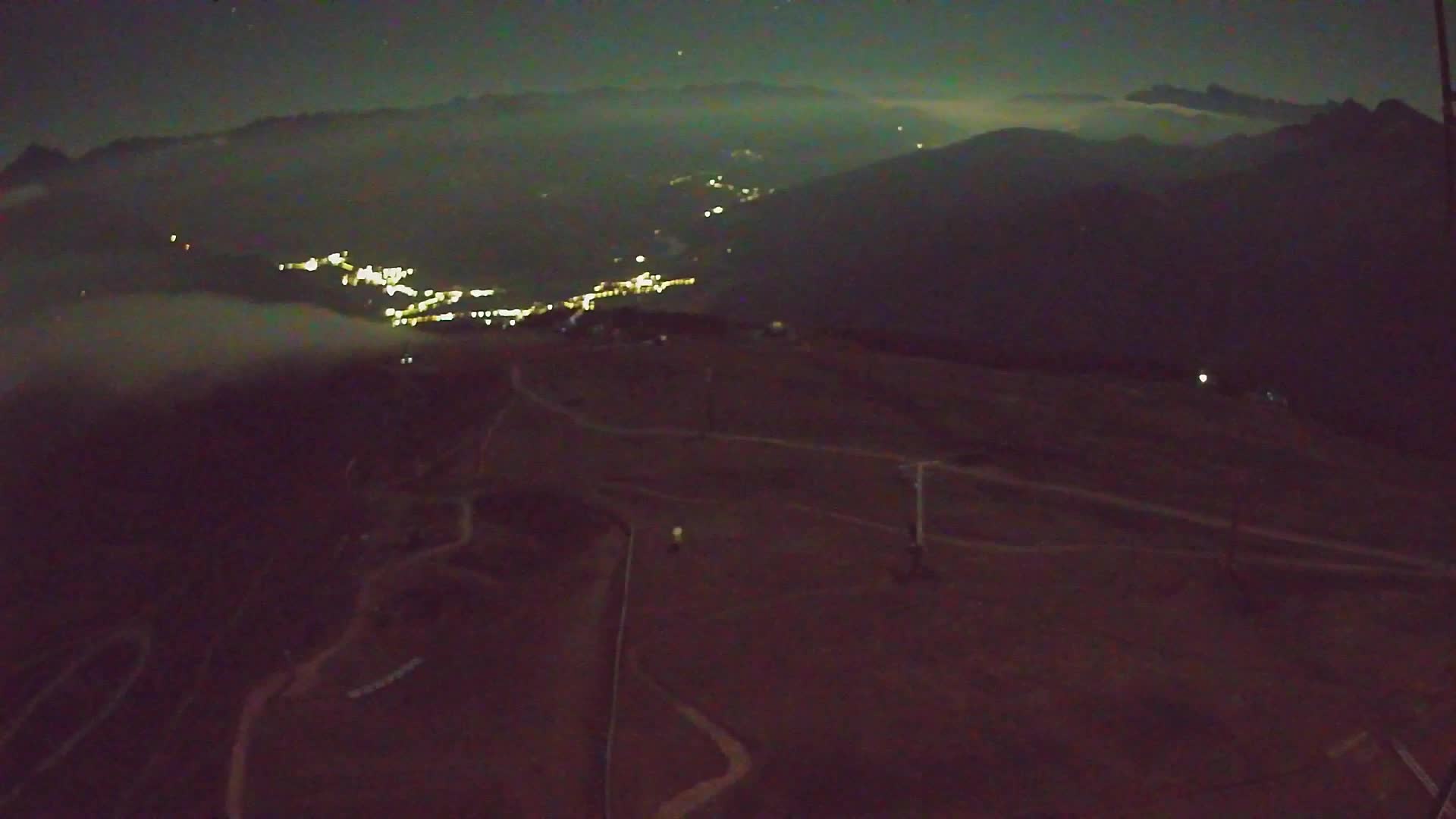 Kronplatz-Gipfel | Blick nach Olang – Valdaora