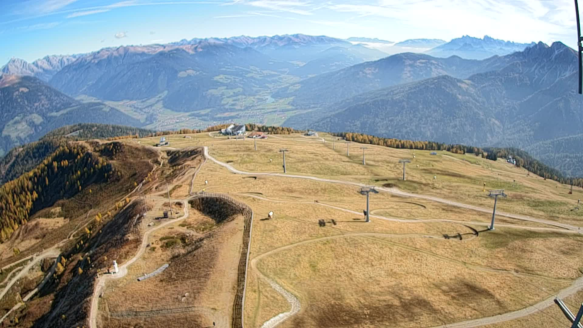 Kronplatz-Gipfel | Blick nach Olang – Valdaora