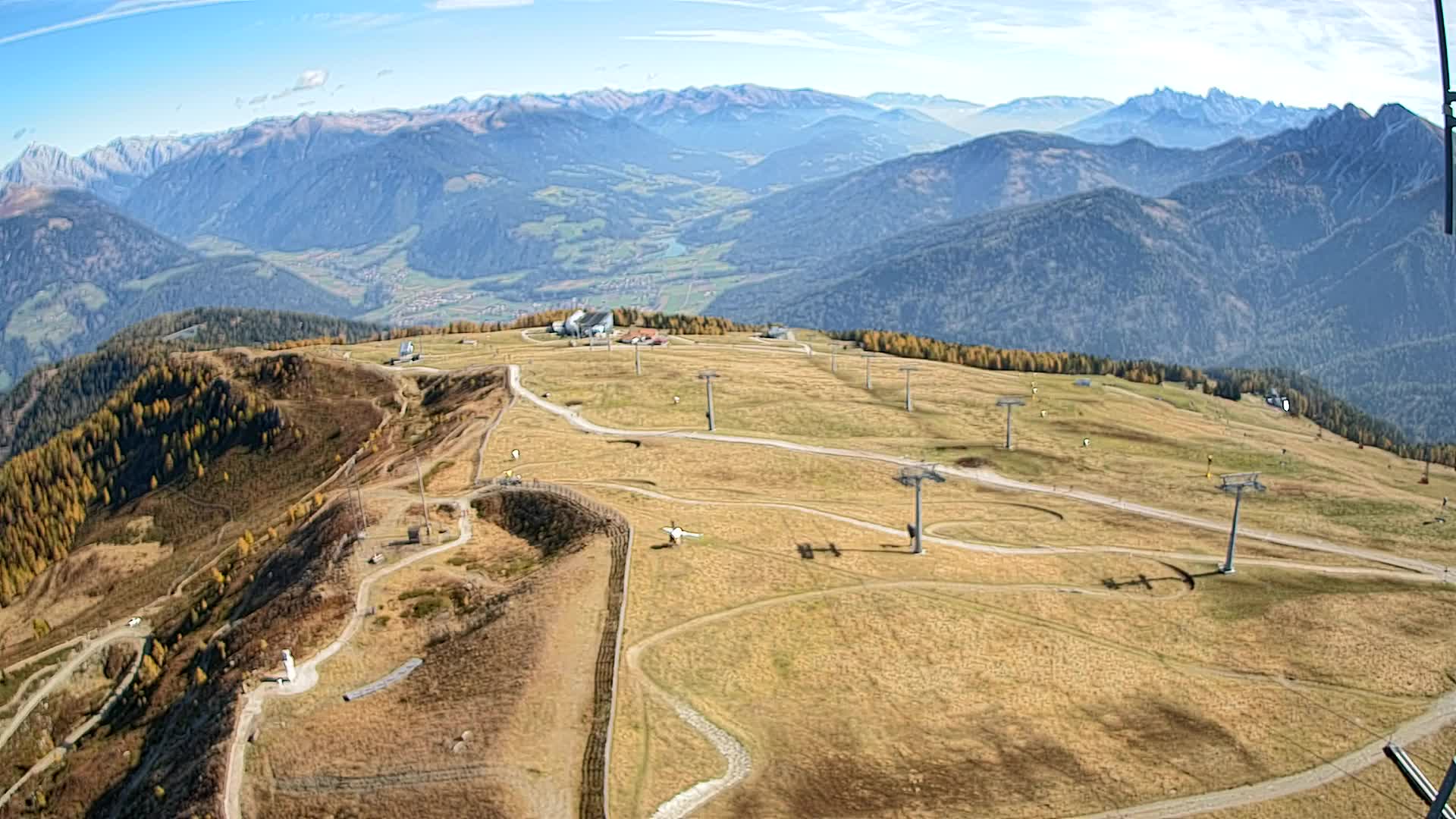 Kronplatz-Gipfel | Blick nach Olang – Valdaora