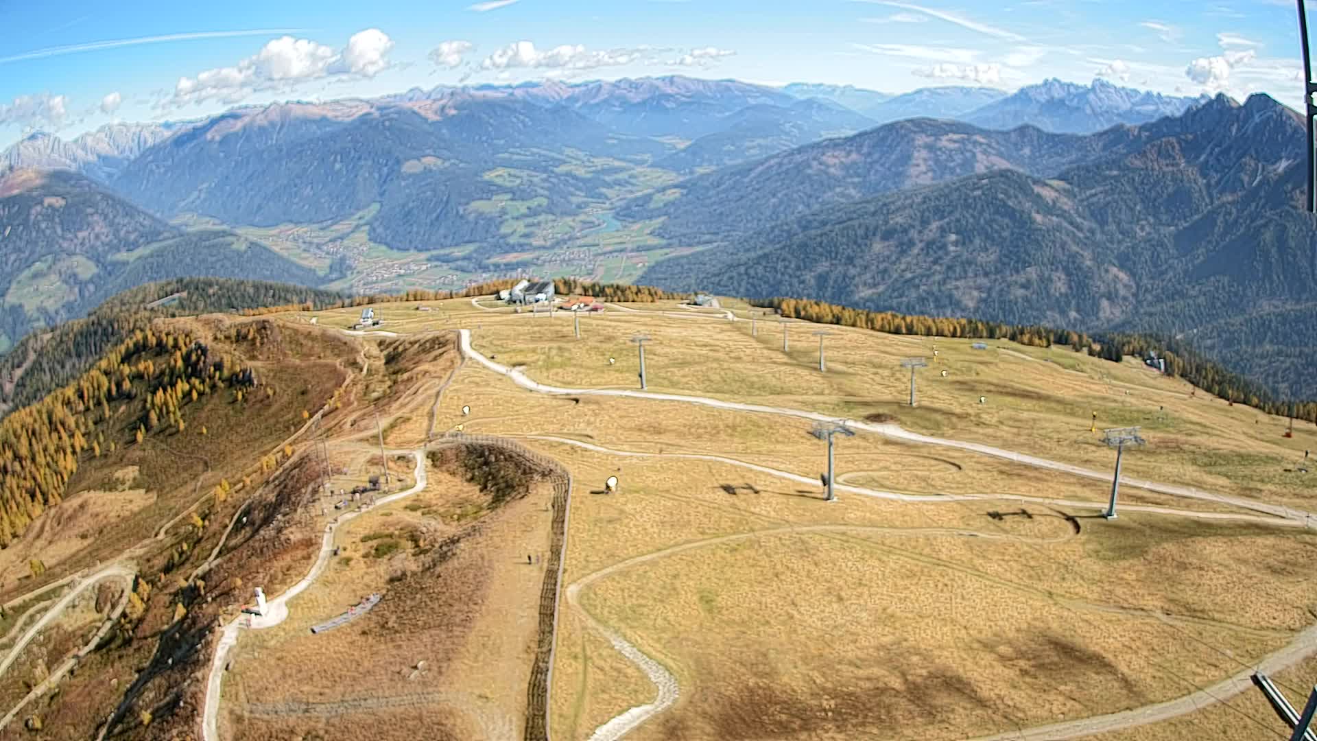Kronplatz-Gipfel | Blick nach Olang – Valdaora