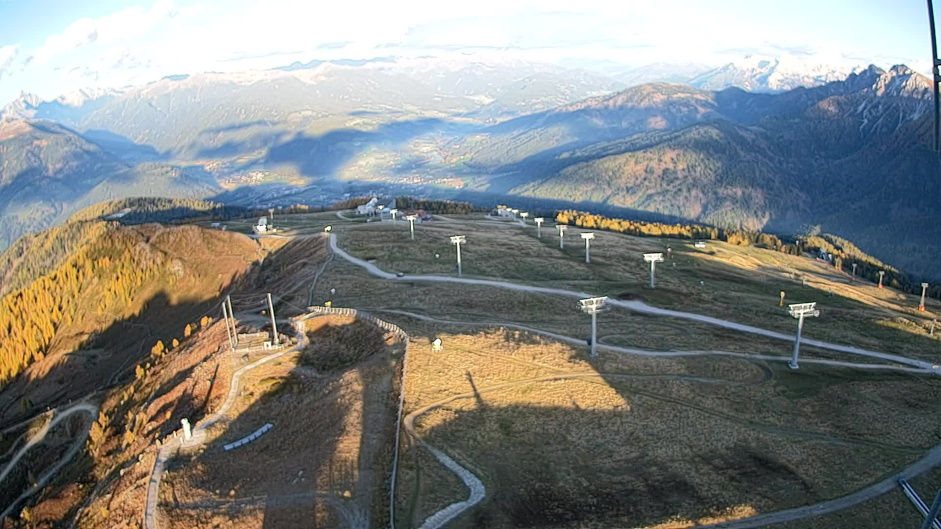 Kronplatz-Gipfel | Blick nach Olang – Valdaora