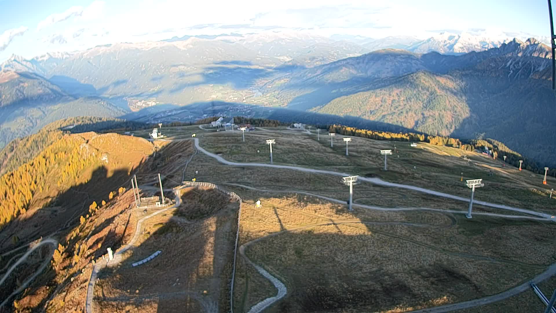 Kronplatz-Gipfel | Blick nach Olang – Valdaora