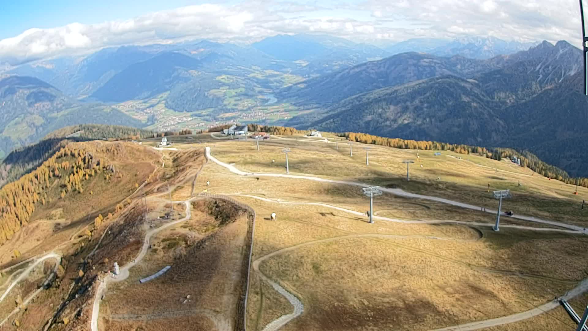 Sommet du Kronplatz | vue sur Valdaora – Olang