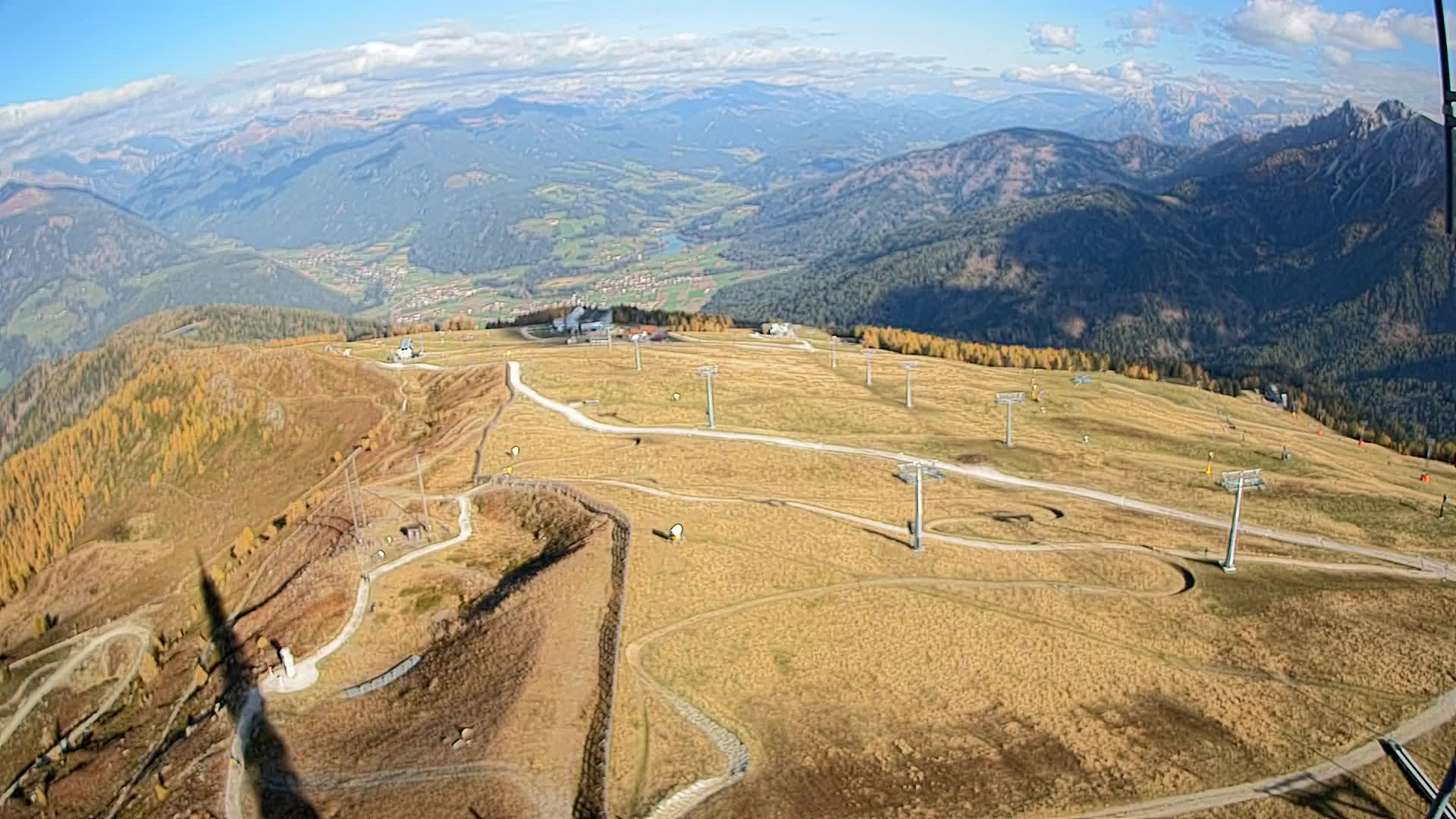 Sommet du Kronplatz | vue sur Valdaora – Olang