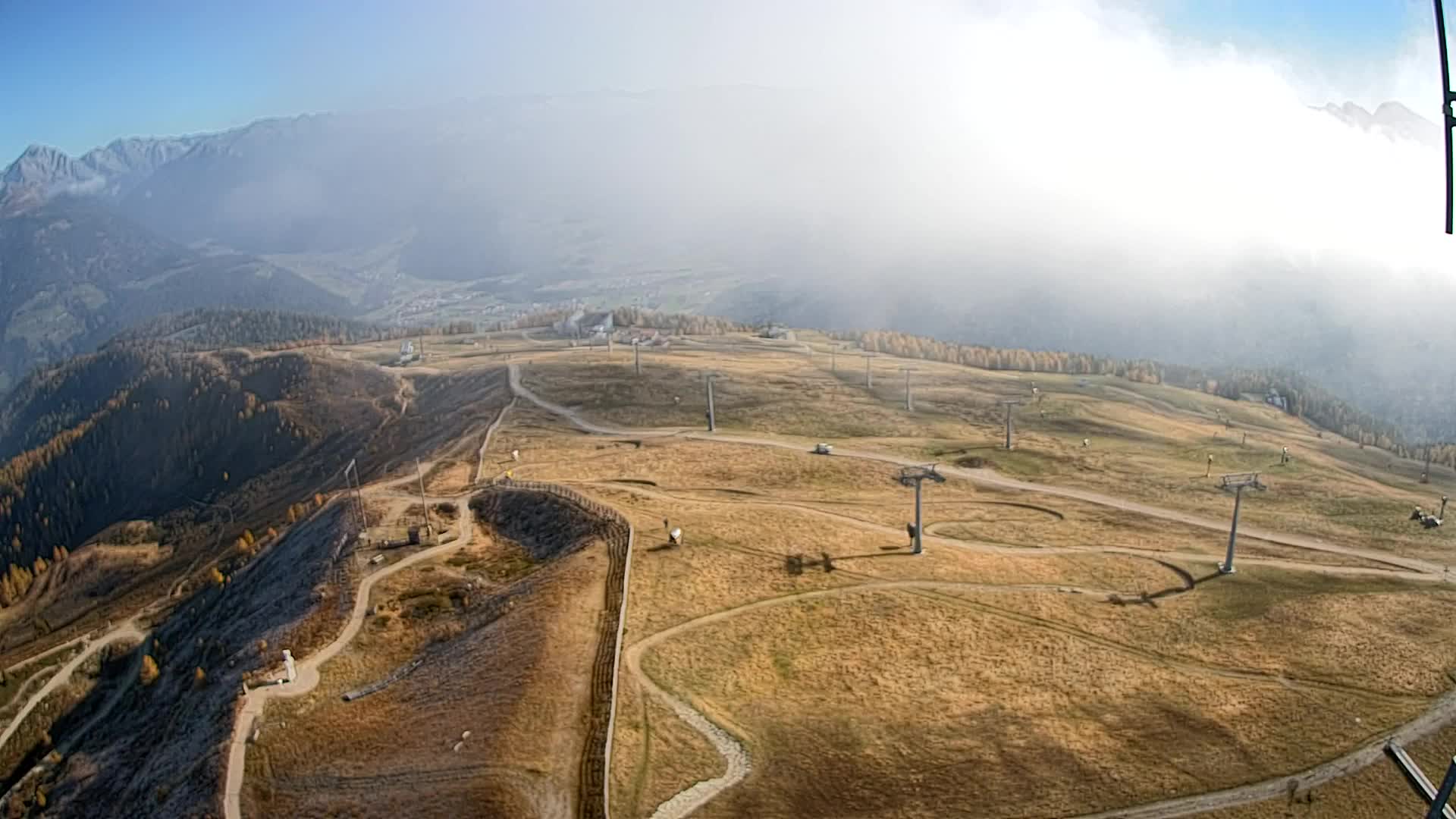 Kronplatz-Gipfel | Blick nach Olang – Valdaora