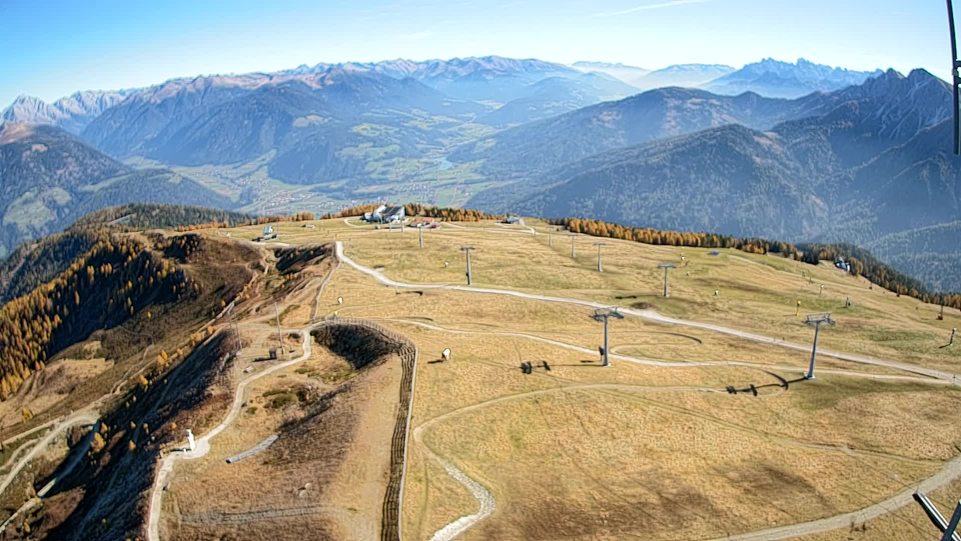 Kronplatz-Gipfel | Blick nach Olang – Valdaora