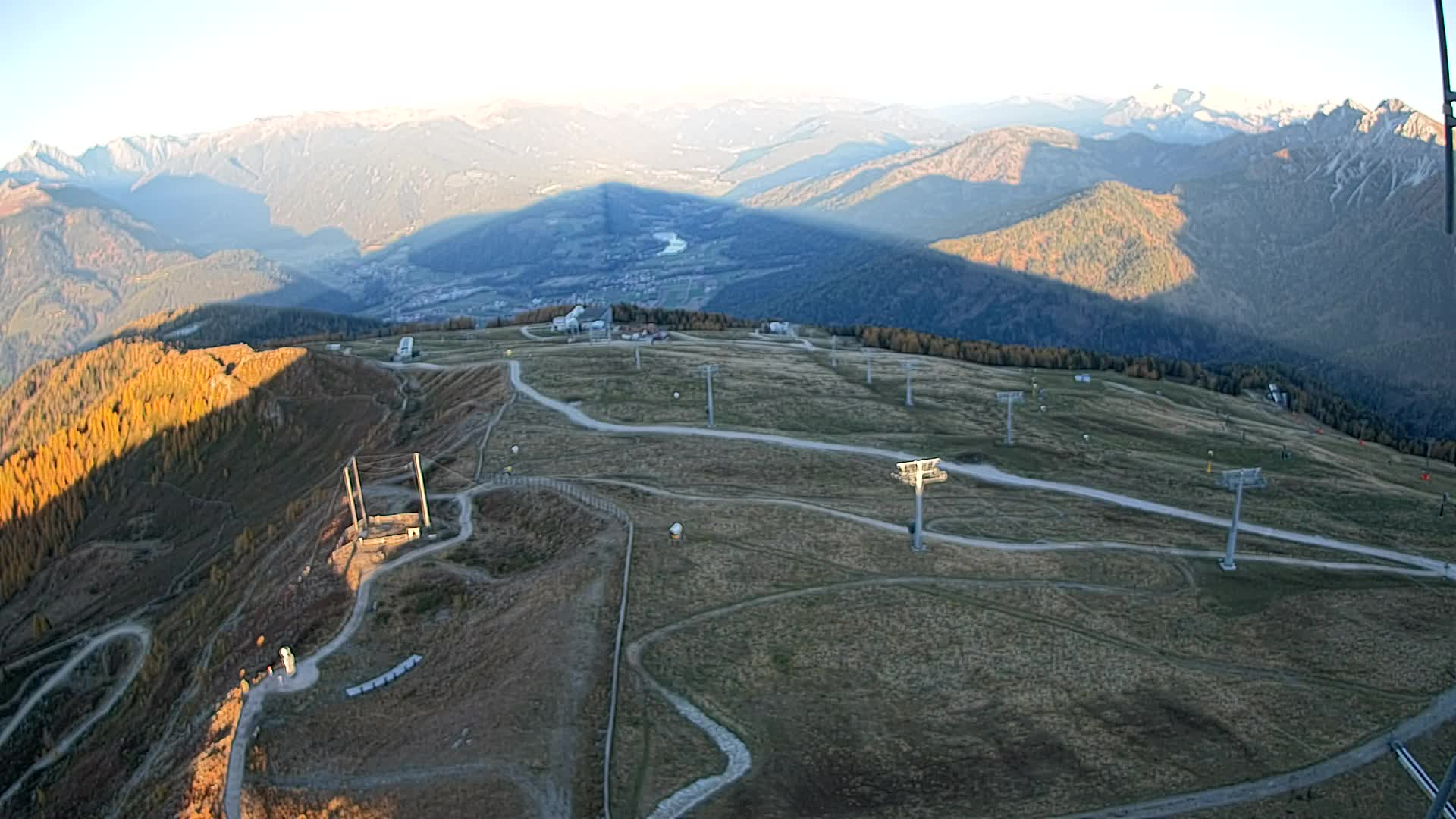 Kronplatz-Gipfel | Blick nach Olang – Valdaora