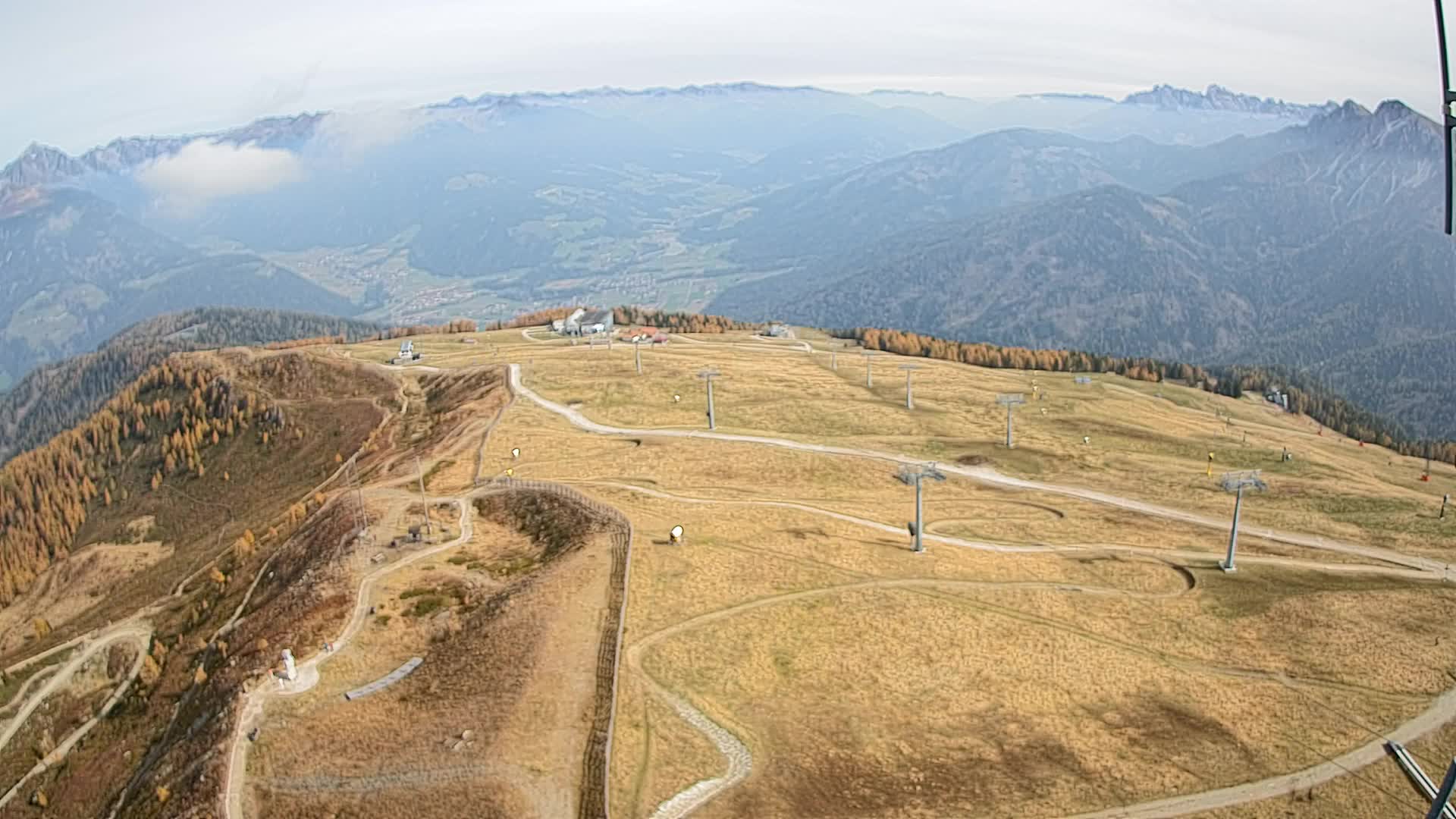 Kronplatz-Gipfel | Blick nach Olang – Valdaora