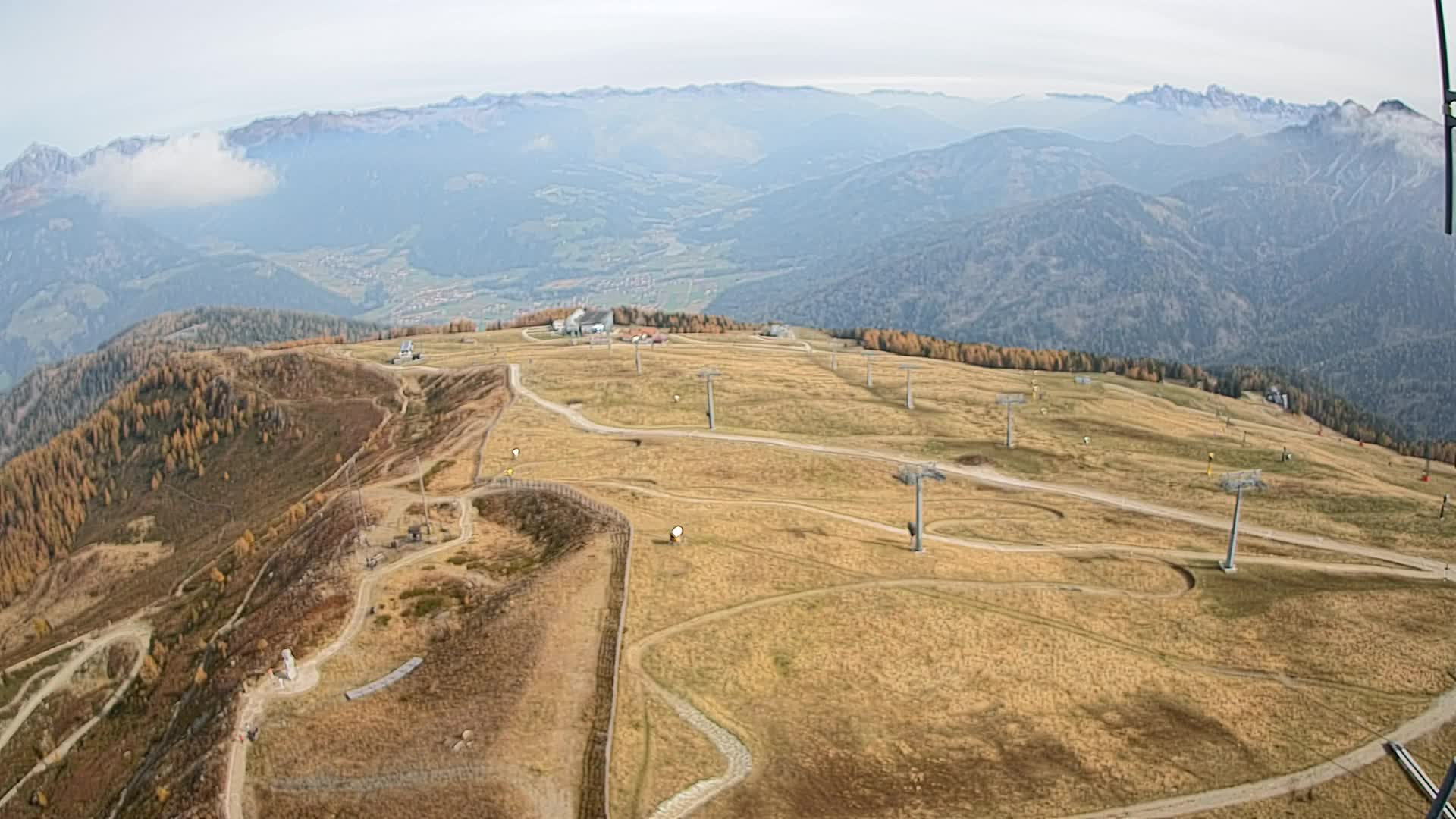 Kronplatz-Gipfel | Blick nach Olang – Valdaora