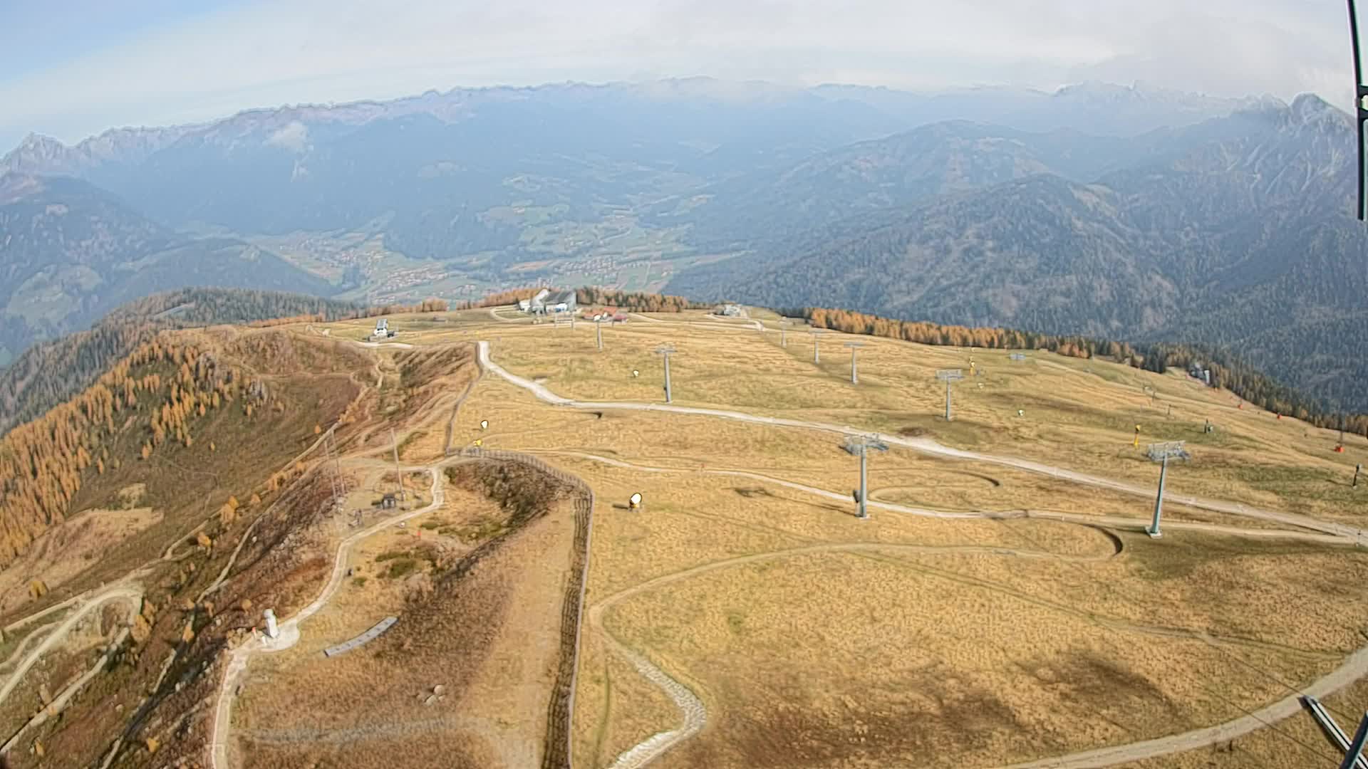 Kronplatz-Gipfel | Blick nach Olang – Valdaora