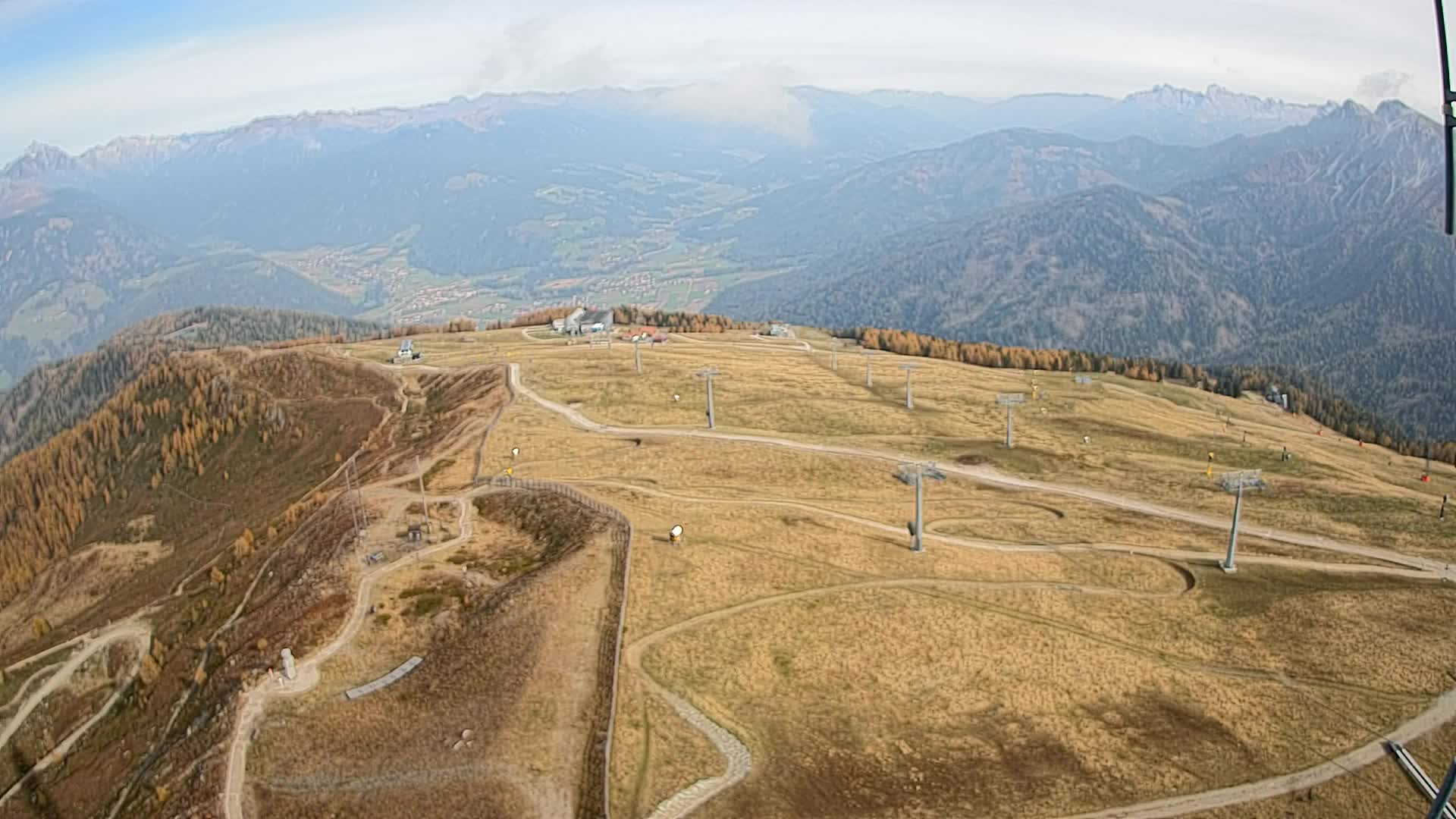 Kronplatz-Gipfel | Blick nach Olang – Valdaora
