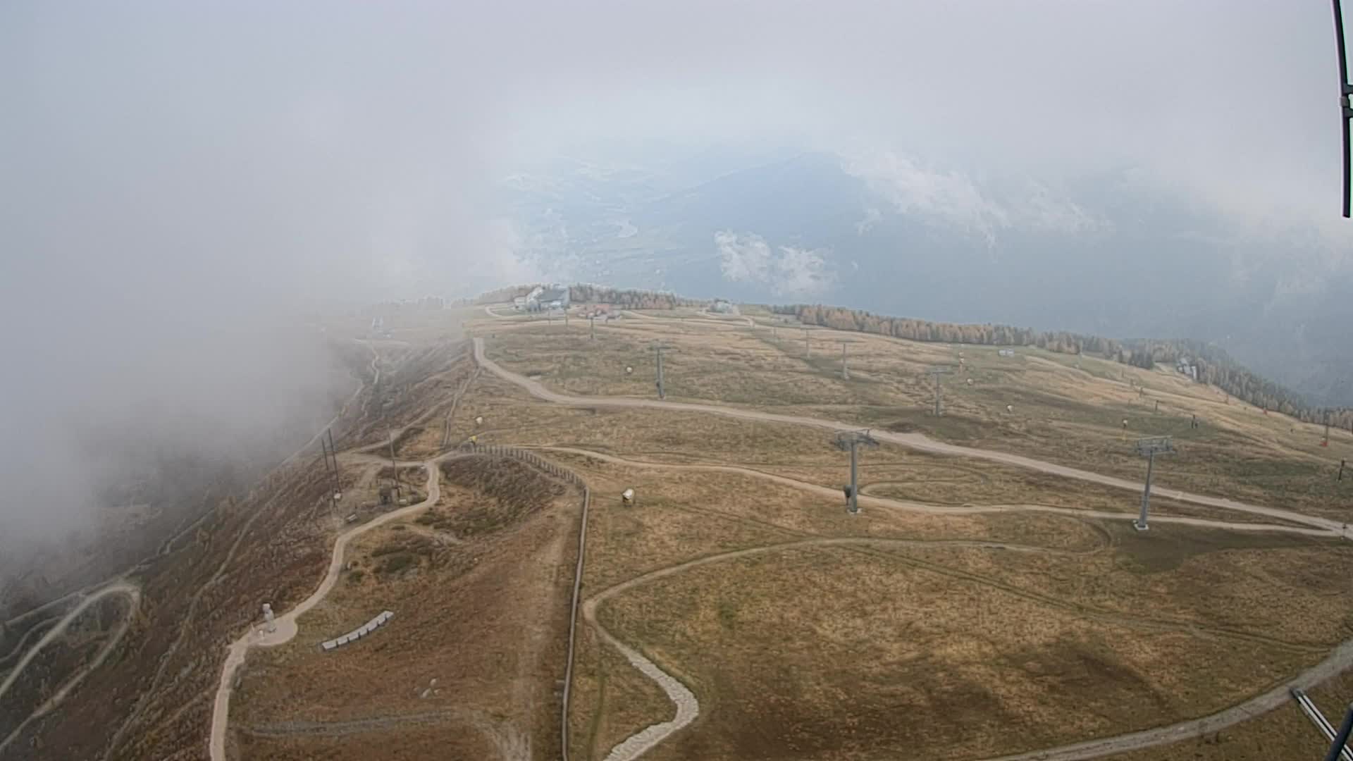 Kronplatz-Gipfel | Blick nach Olang – Valdaora