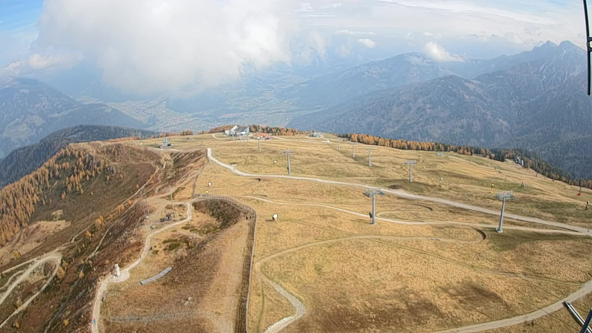 Sommet du Kronplatz | vue sur Valdaora – Olang