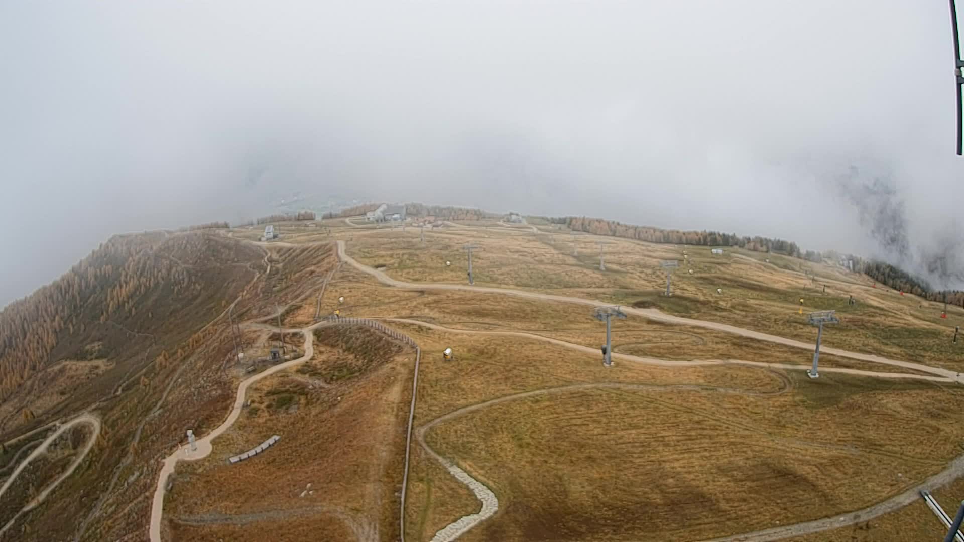 Kronplatz-Gipfel | Blick nach Olang – Valdaora
