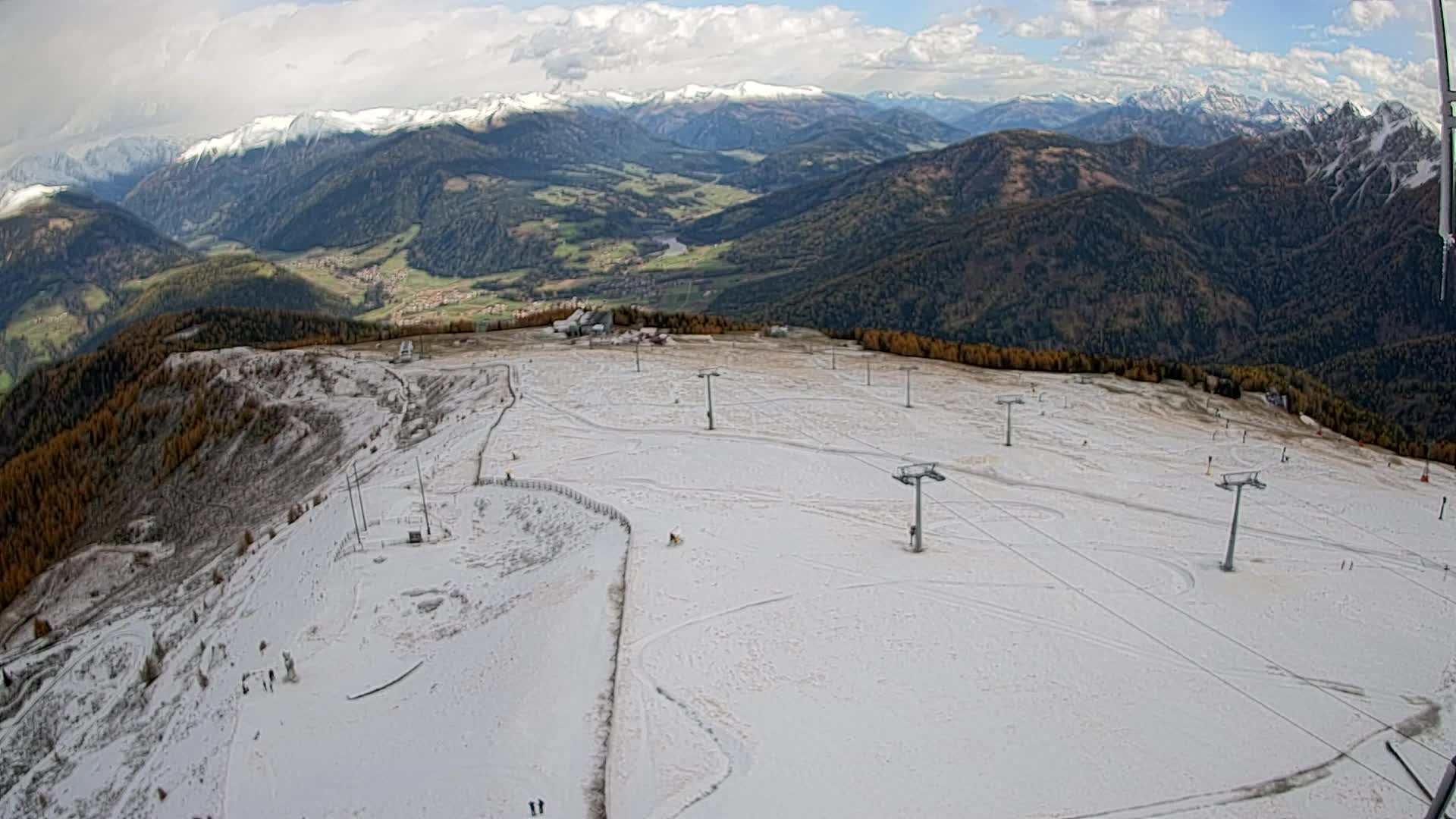 Kronplatz vrh | pogled na Valdaora – Olang