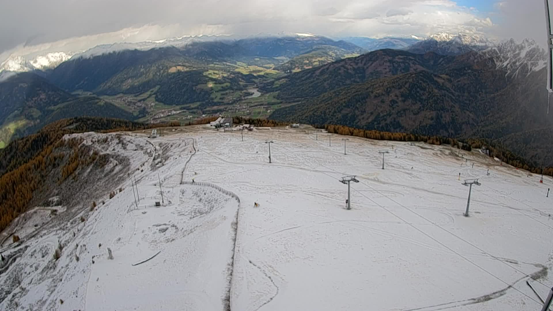 Kronplatz vrh | pogled na Valdaora – Olang