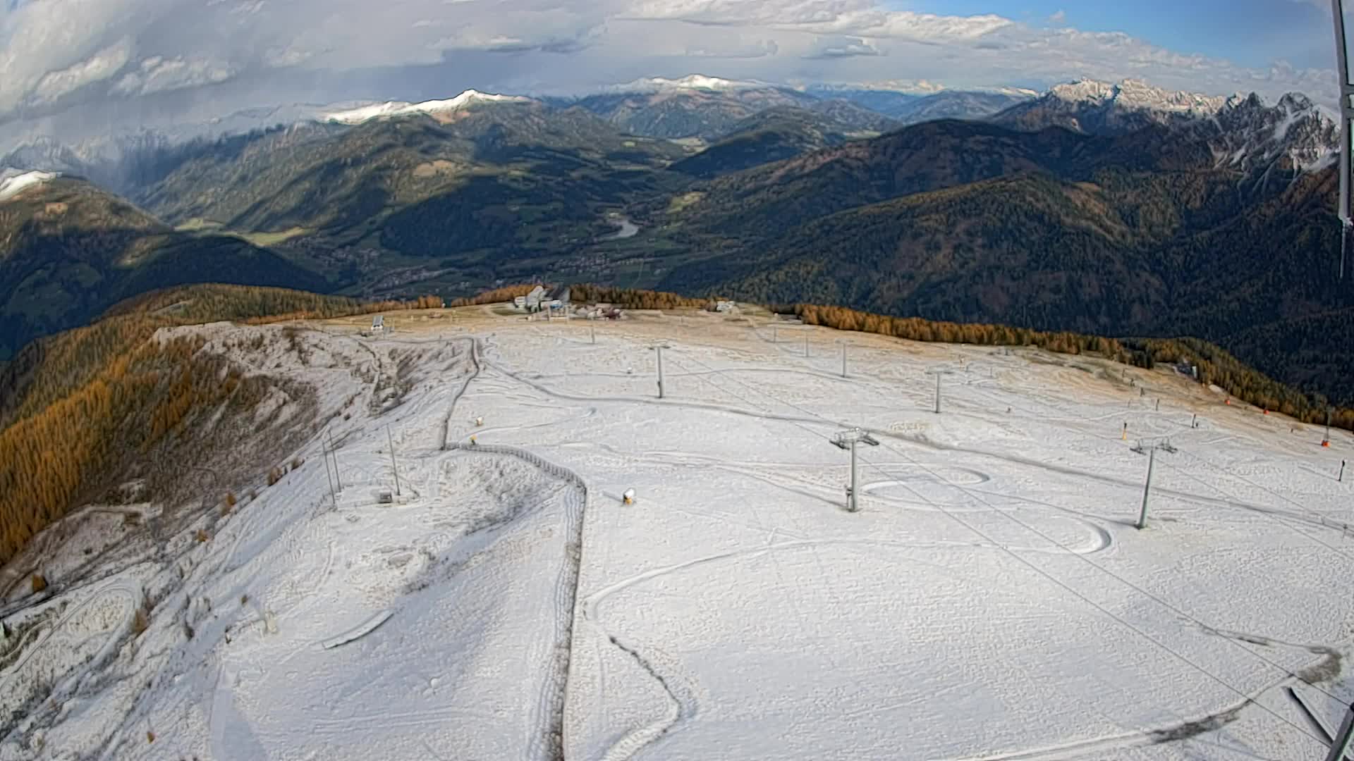 Kronplatz vrh | pogled na Valdaora – Olang