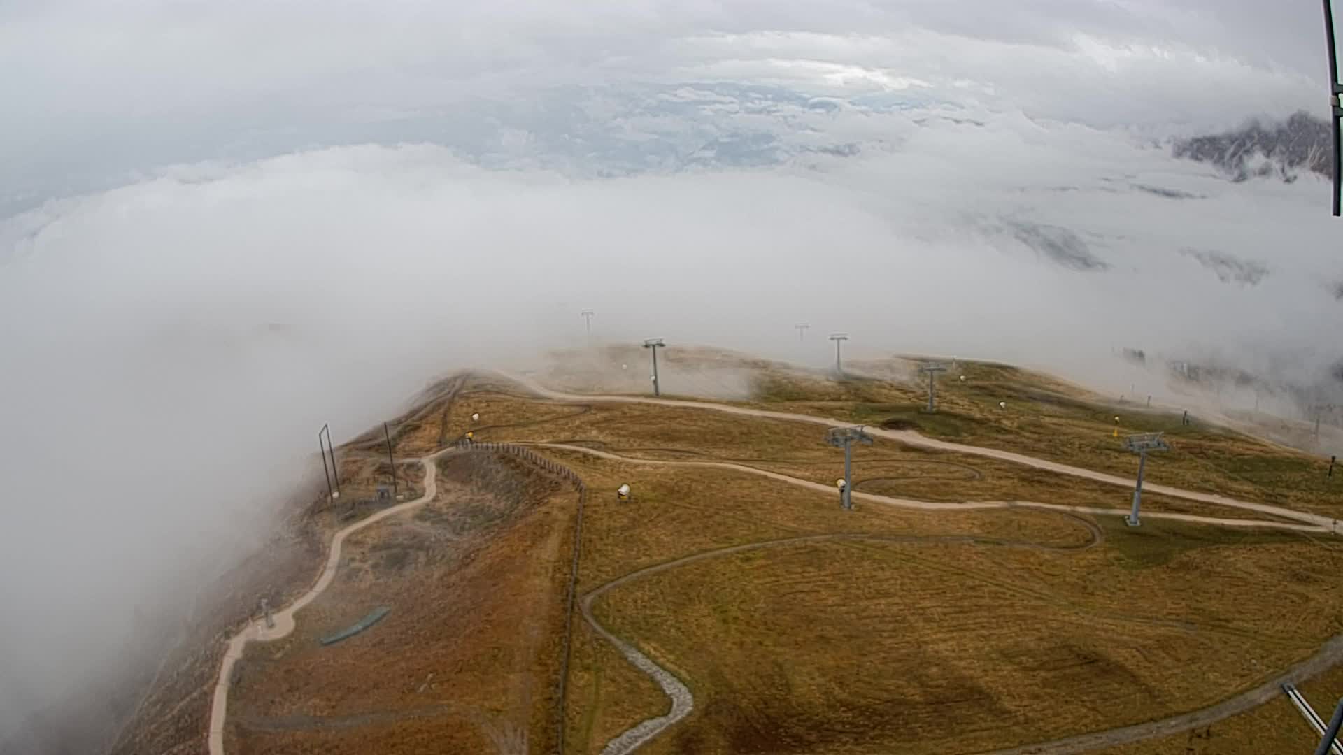 Kronplatz-Gipfel | Blick nach Olang – Valdaora