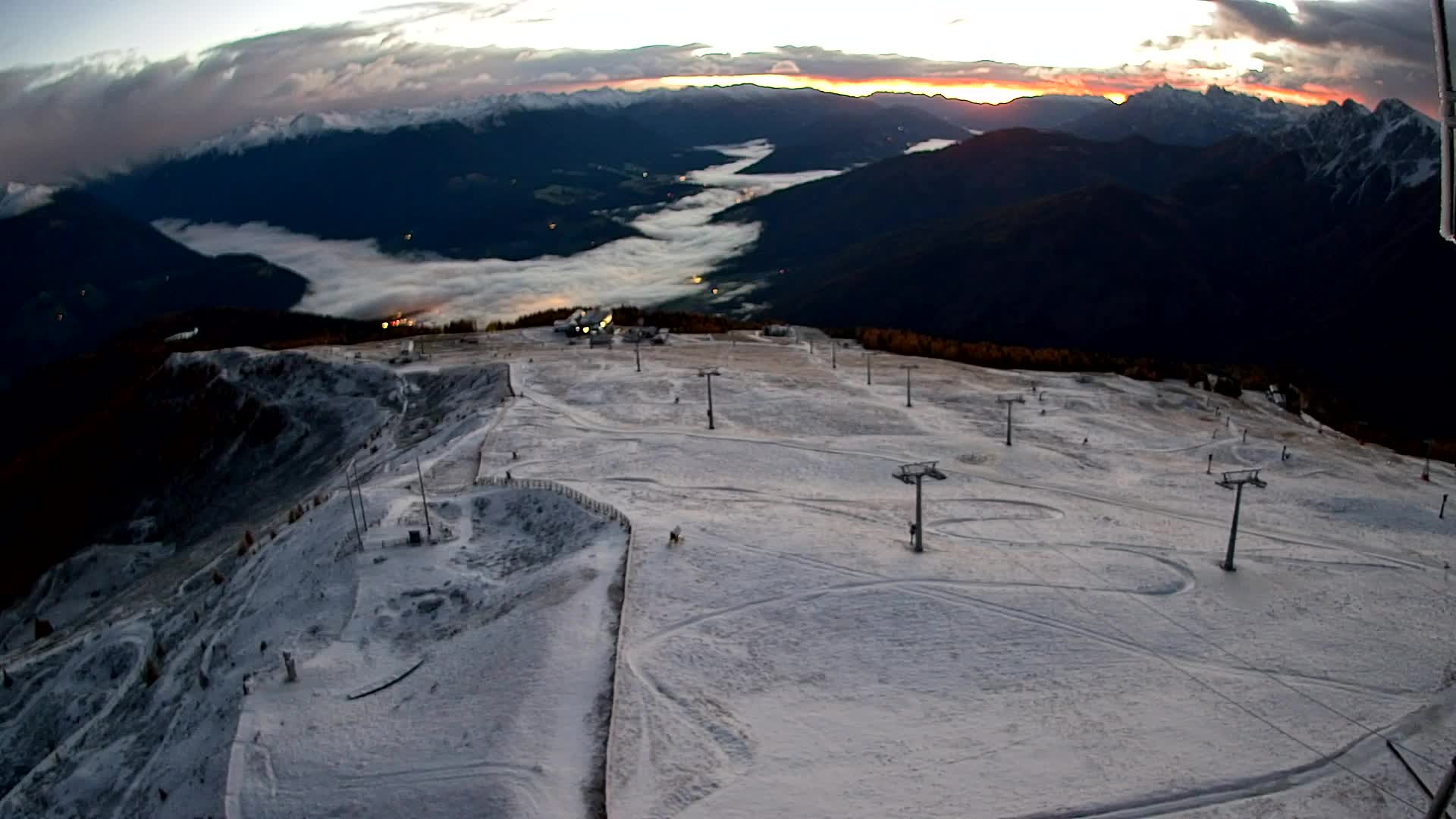 Sommet du Kronplatz | vue sur Valdaora – Olang