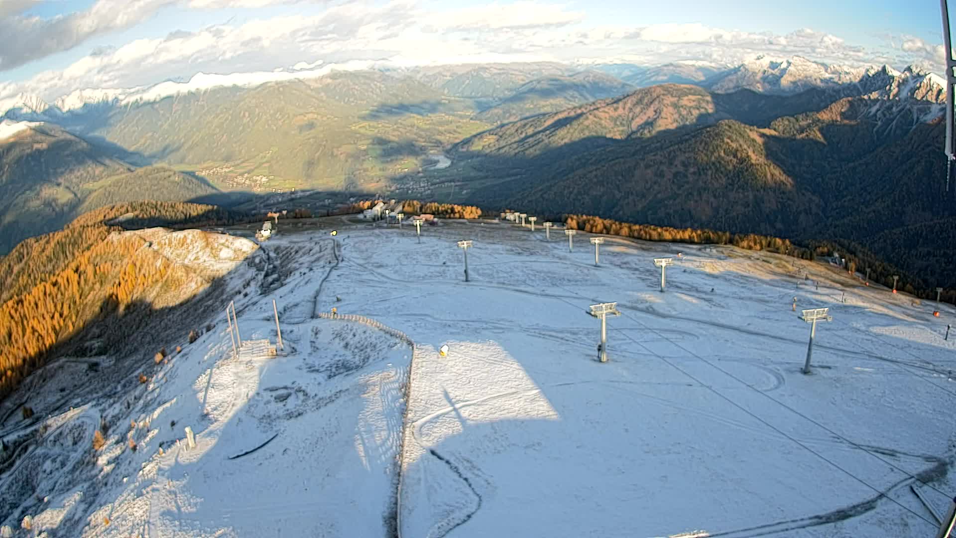 Kronplatz-Gipfel | Blick nach Olang – Valdaora