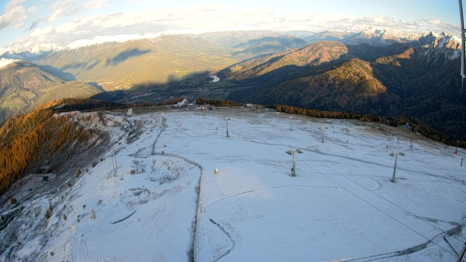 Sommet du Kronplatz | vue sur Valdaora – Olang
