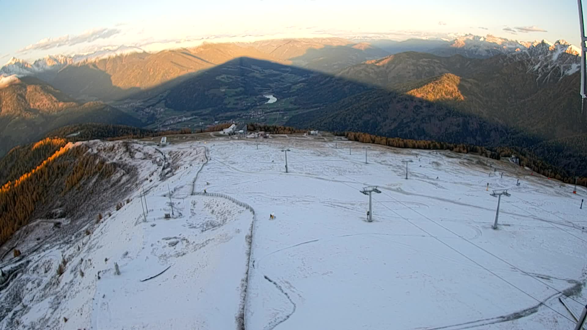 Sommet du Kronplatz | vue sur Valdaora – Olang