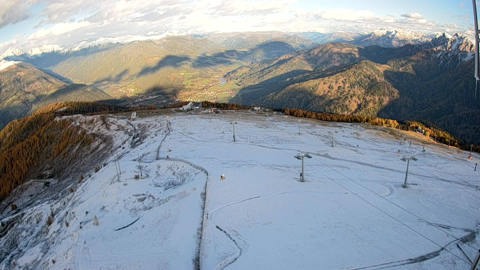 Kronplatz vrh | pogled na Valdaora – Olang