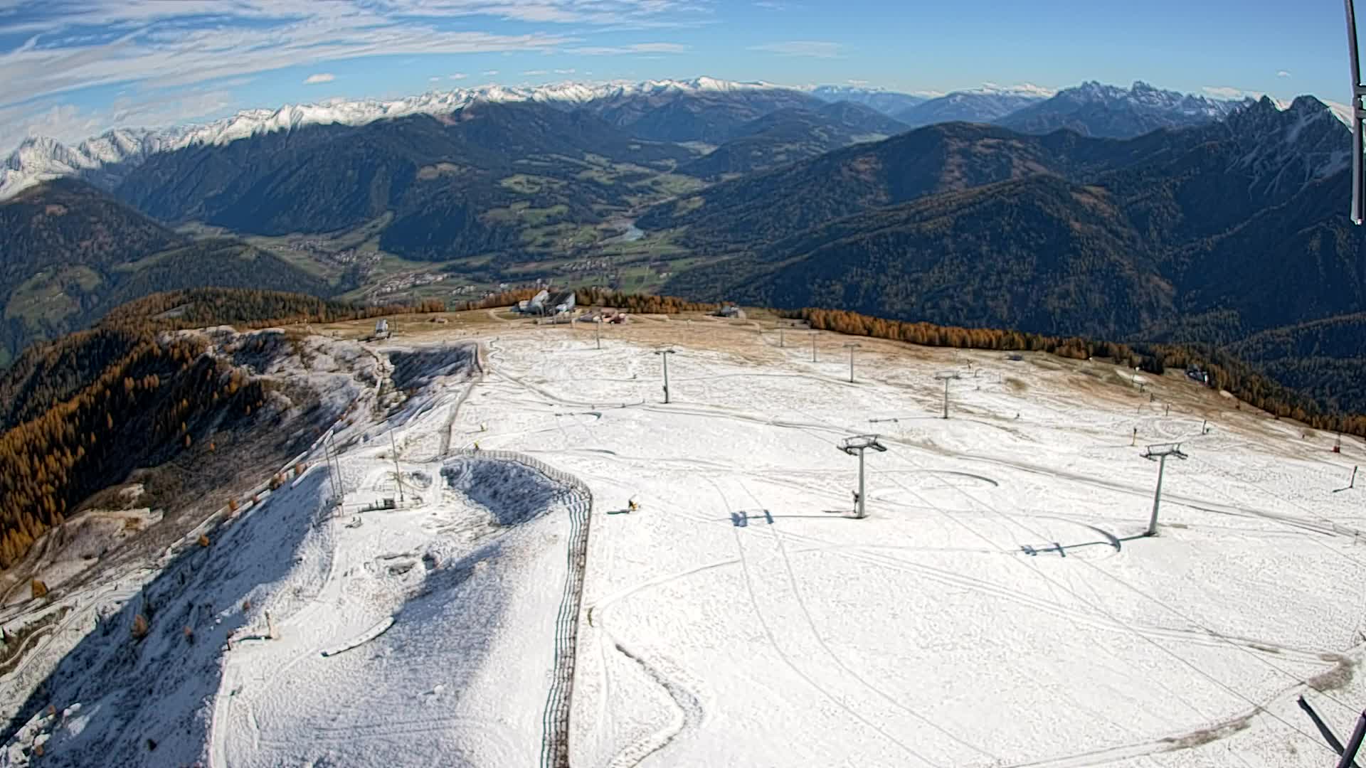 Sommet du Kronplatz | vue sur Valdaora – Olang