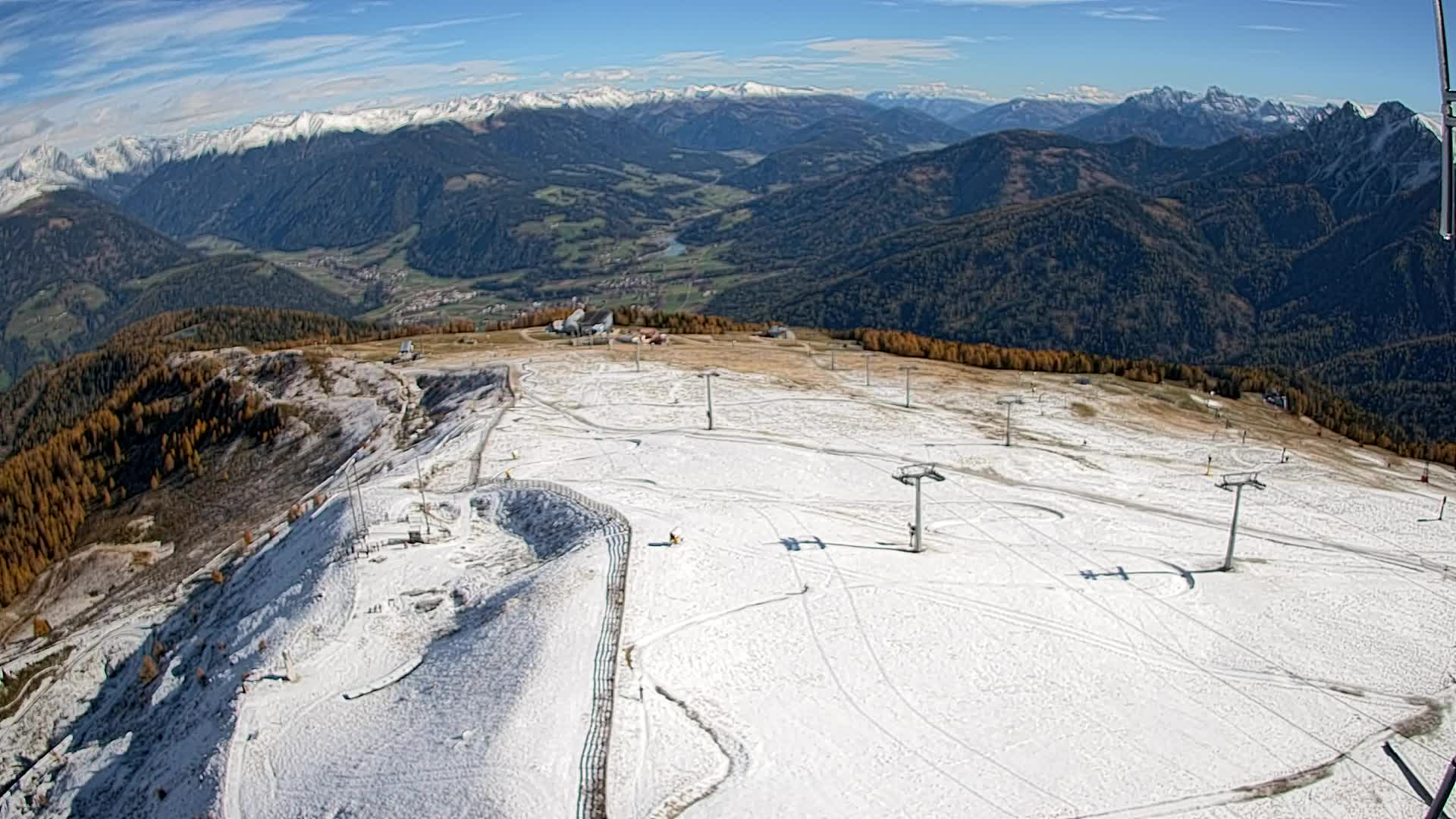 Sommet du Kronplatz | vue sur Valdaora – Olang