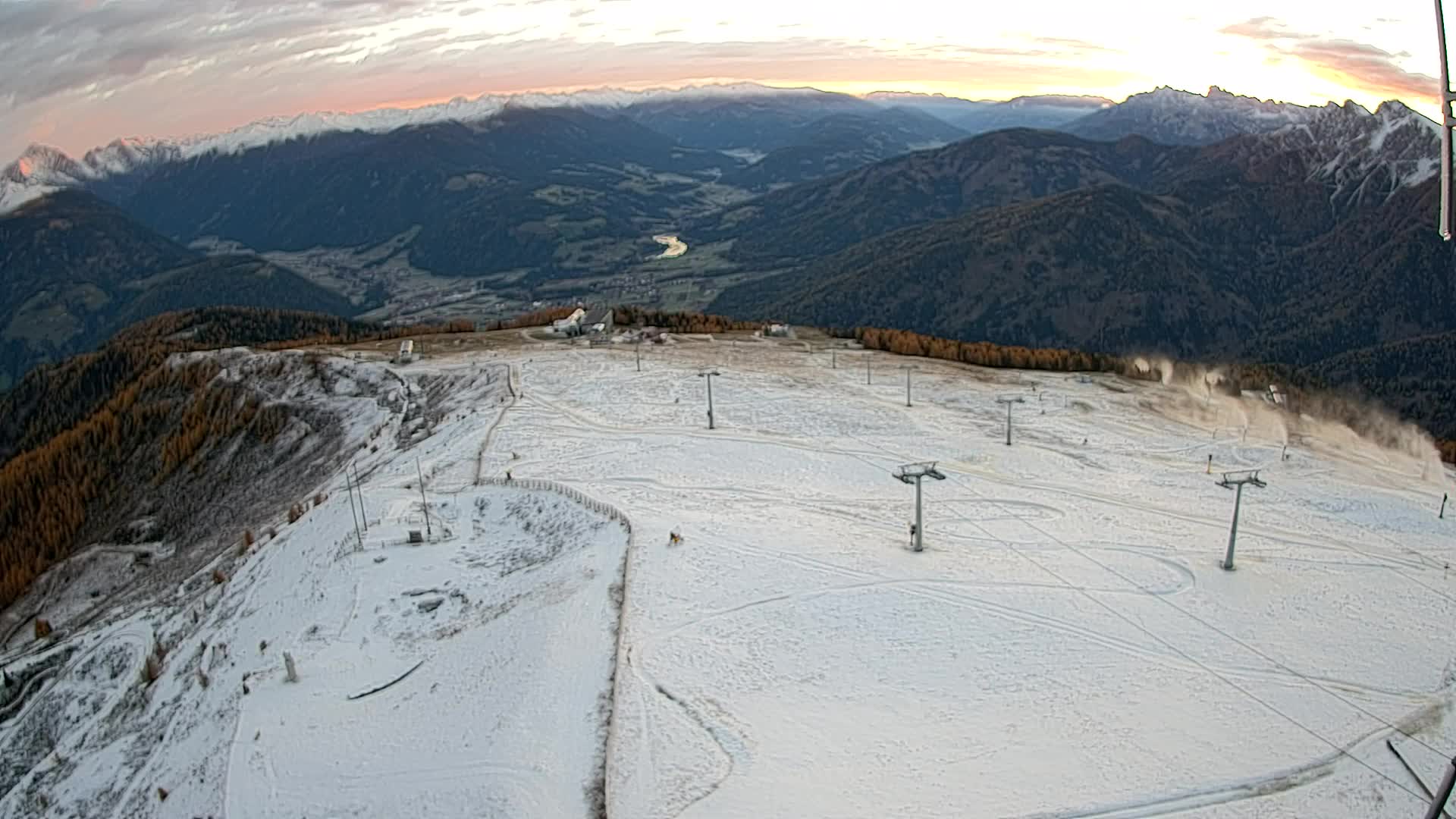 Sommet du Kronplatz | vue sur Valdaora – Olang