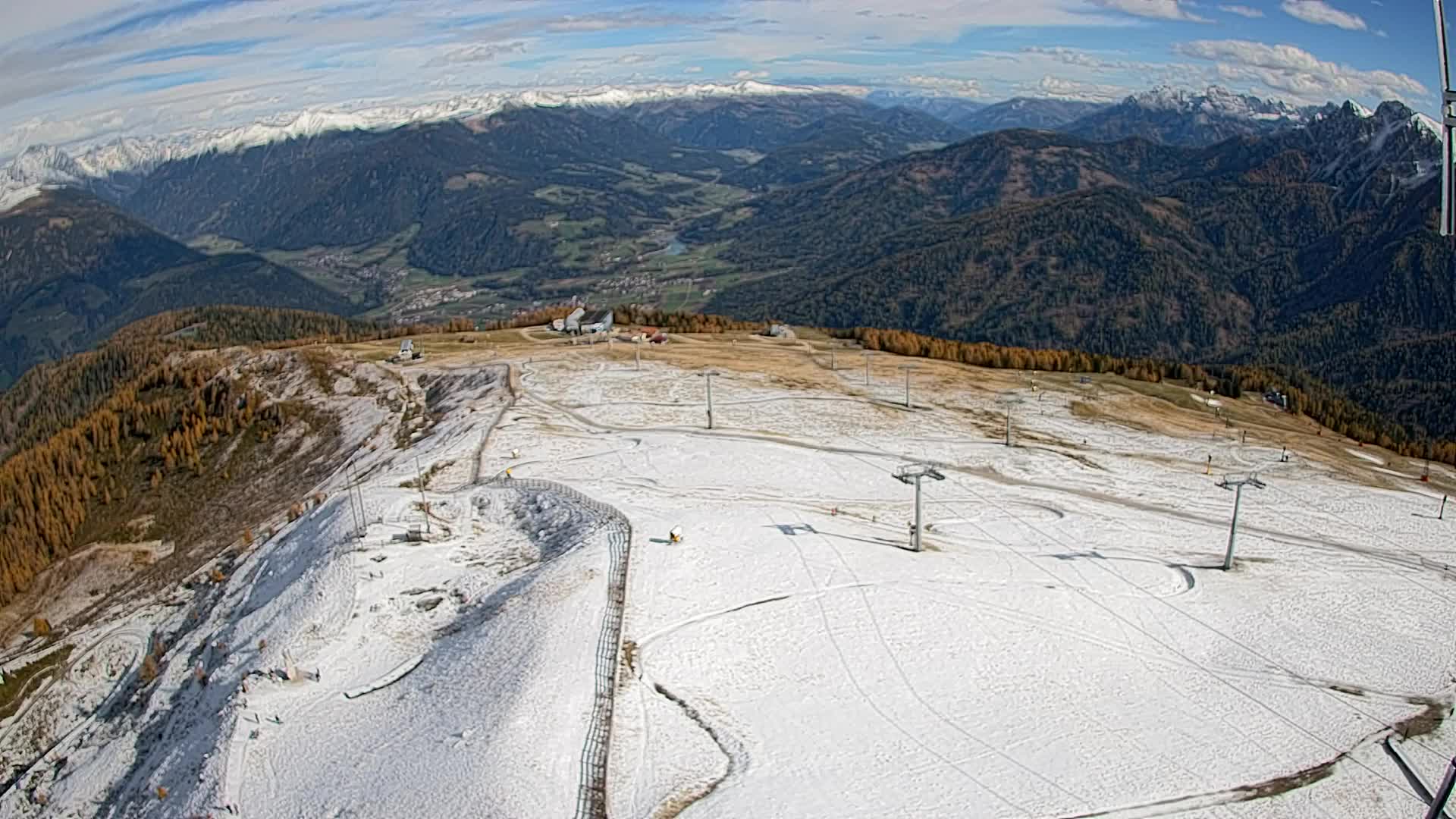 Sommet du Kronplatz | vue sur Valdaora – Olang