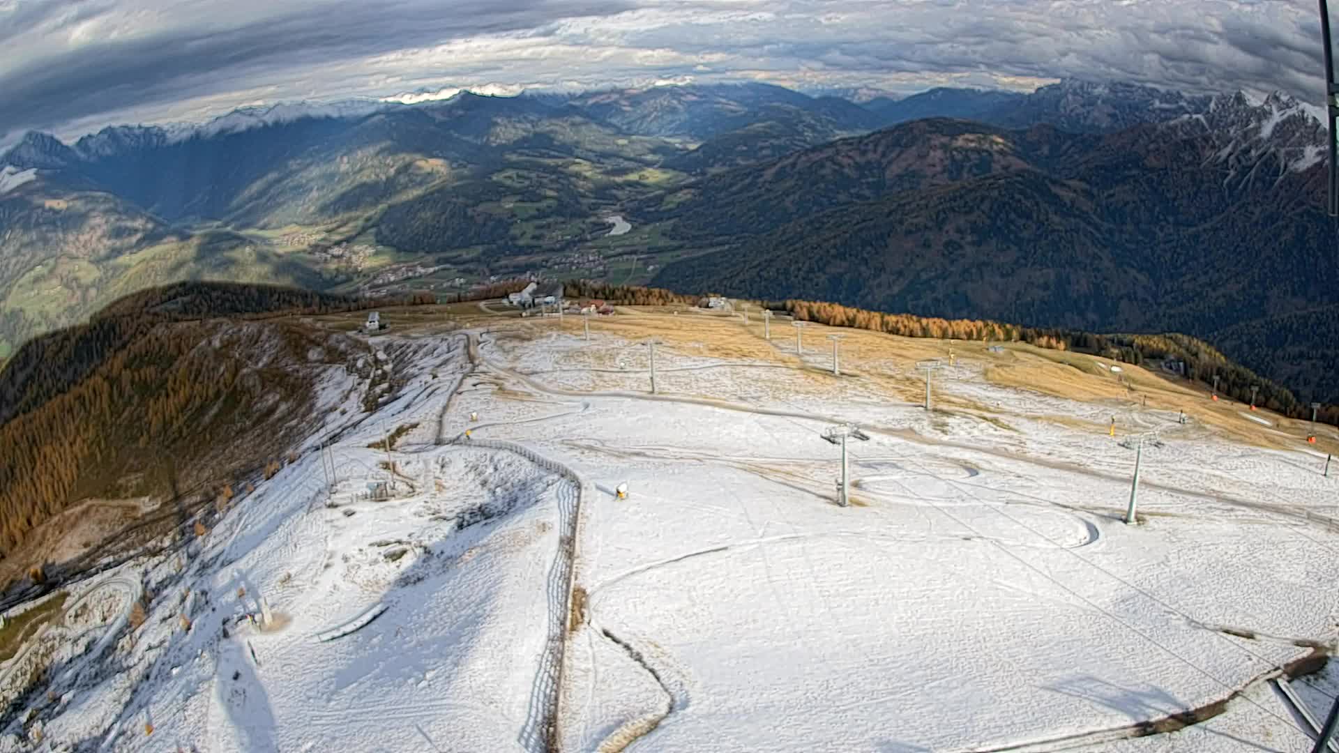 Kronplatz vrh | pogled na Valdaora – Olang