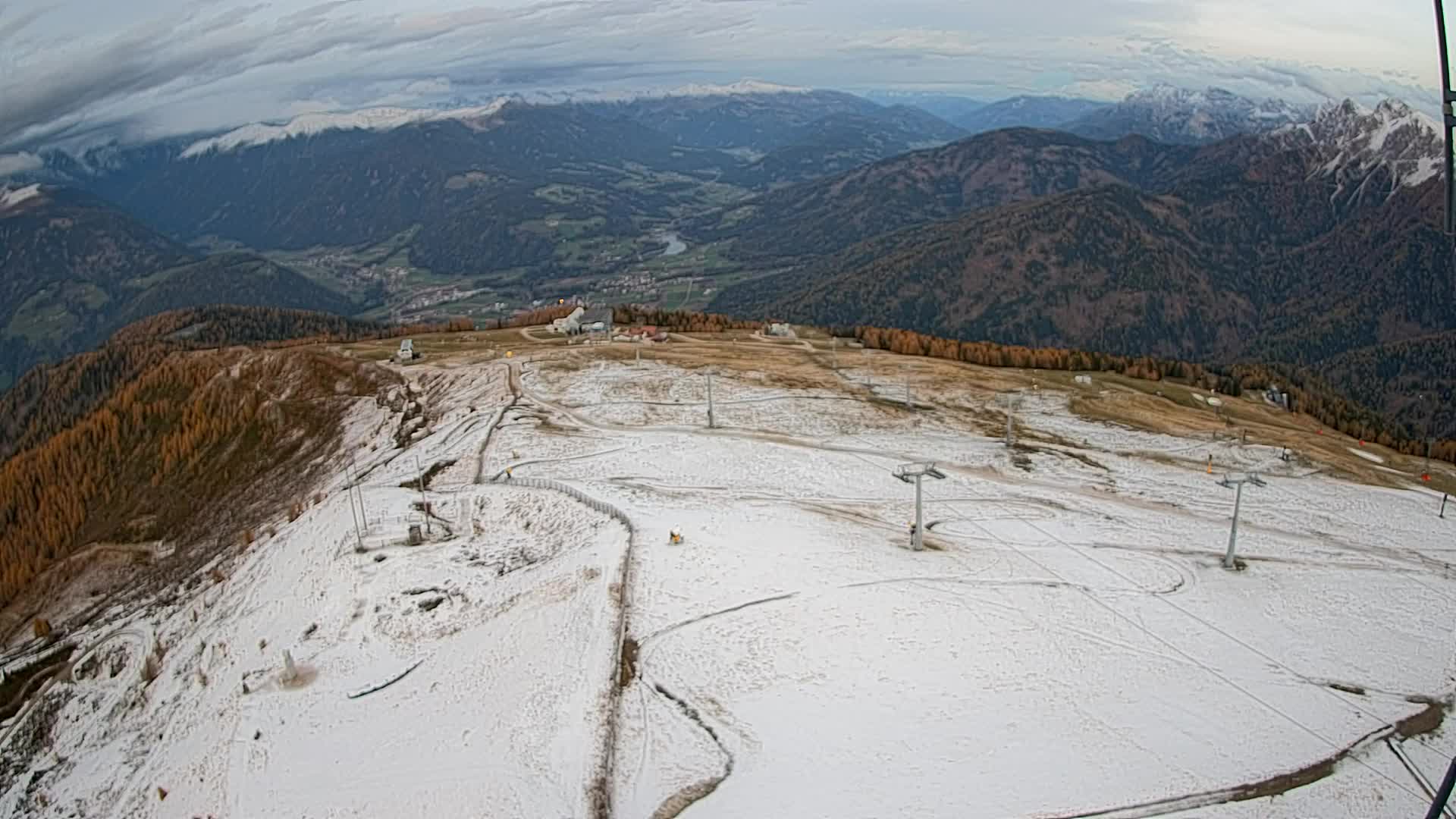 Sommet du Kronplatz | vue sur Valdaora – Olang