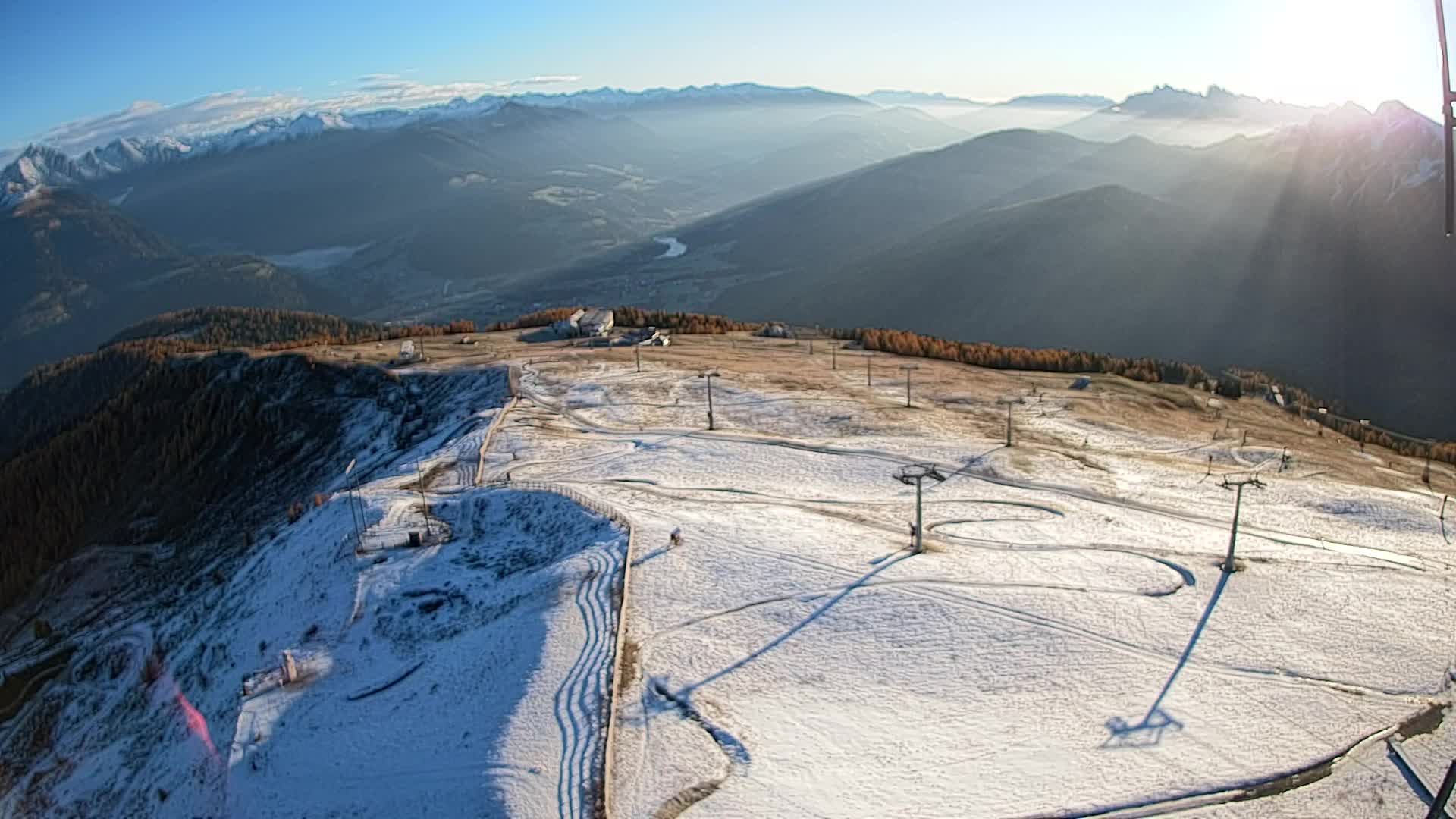 Sommet du Kronplatz | vue sur Valdaora – Olang