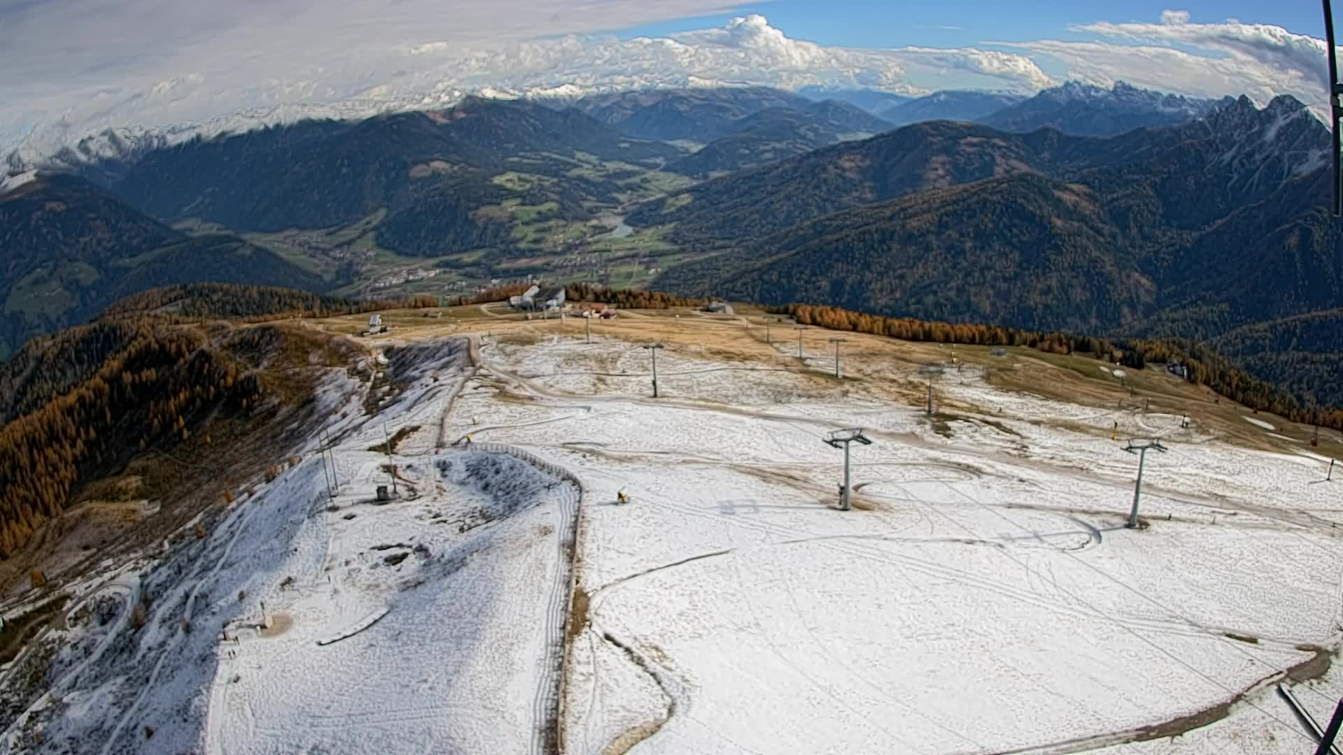 Kronplatz vrh | pogled na Valdaora – Olang