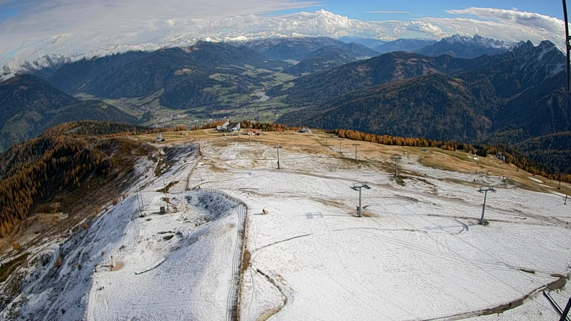 Sommet du Kronplatz | vue sur Valdaora – Olang