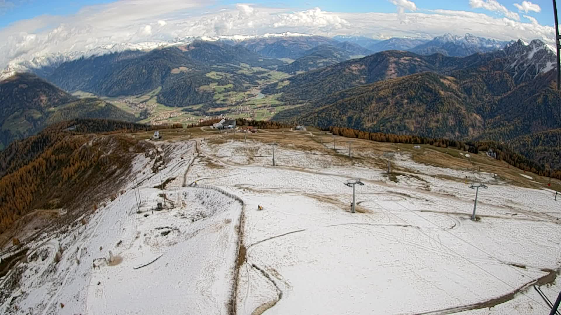 Sommet du Kronplatz | vue sur Valdaora – Olang