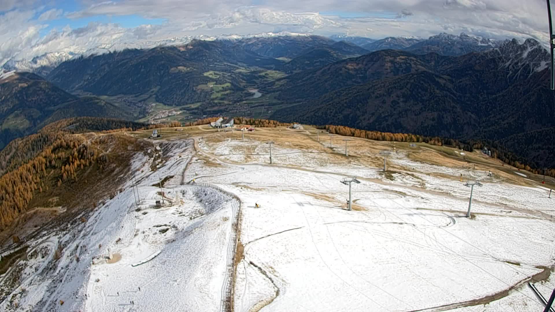 Kronplatz vrh | pogled na Valdaora – Olang