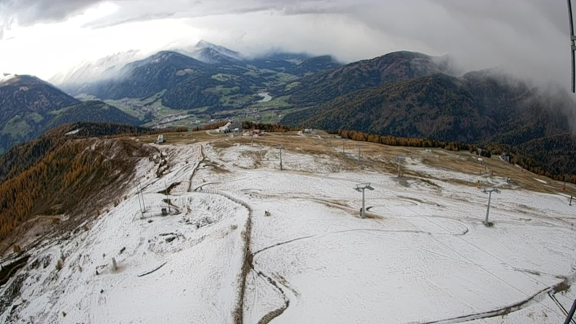 Sommet du Kronplatz | vue sur Valdaora – Olang