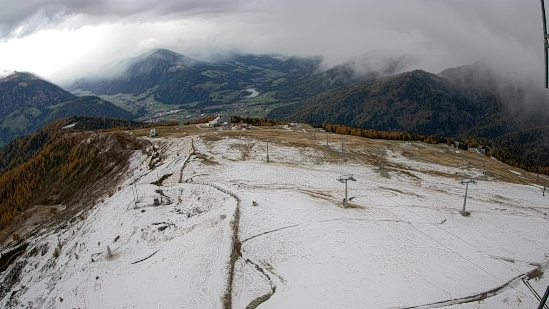 Sommet du Kronplatz | vue sur Valdaora – Olang