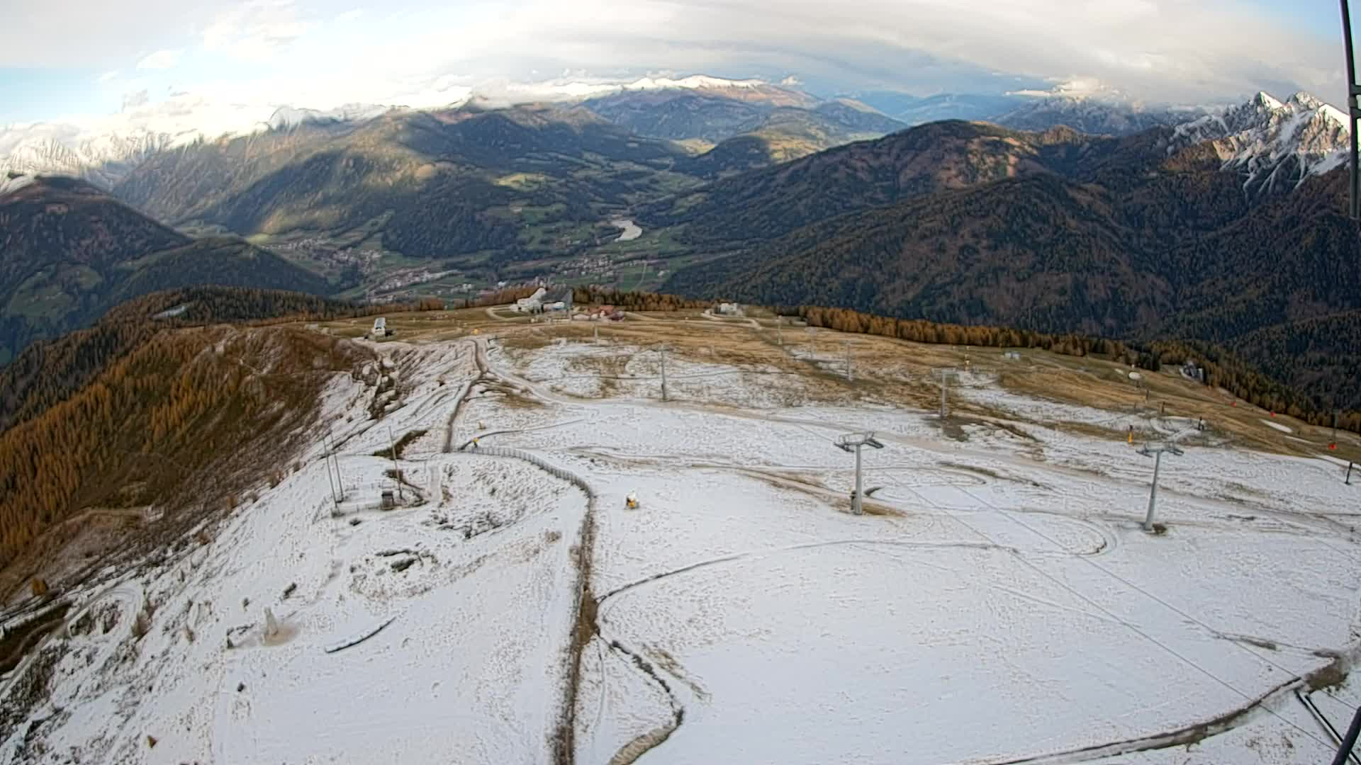 Sommet du Kronplatz | vue sur Valdaora – Olang