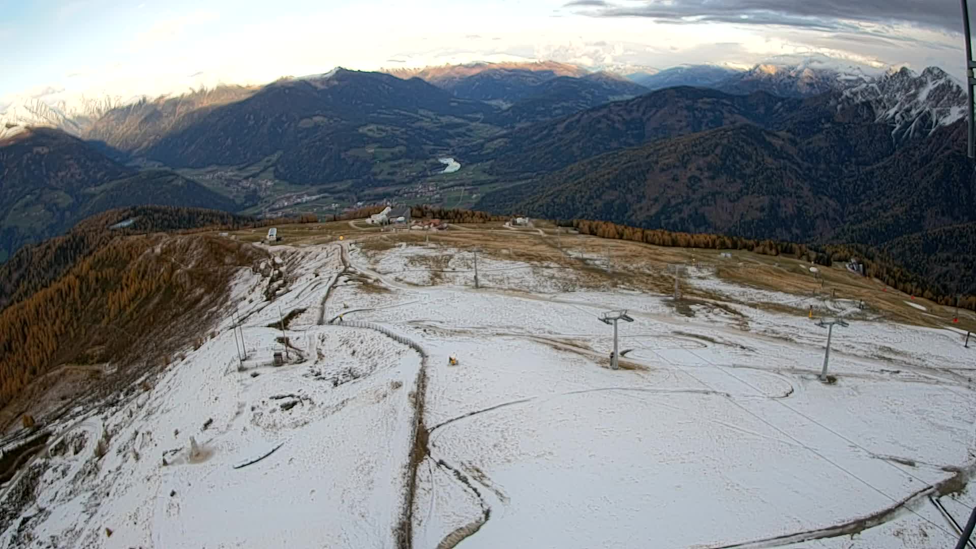 Kronplatz vrh | pogled na Valdaora – Olang