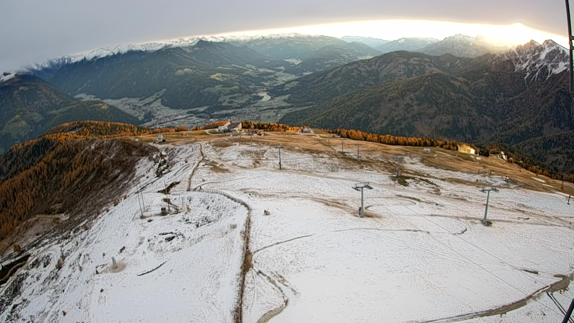Sommet du Kronplatz | vue sur Valdaora – Olang