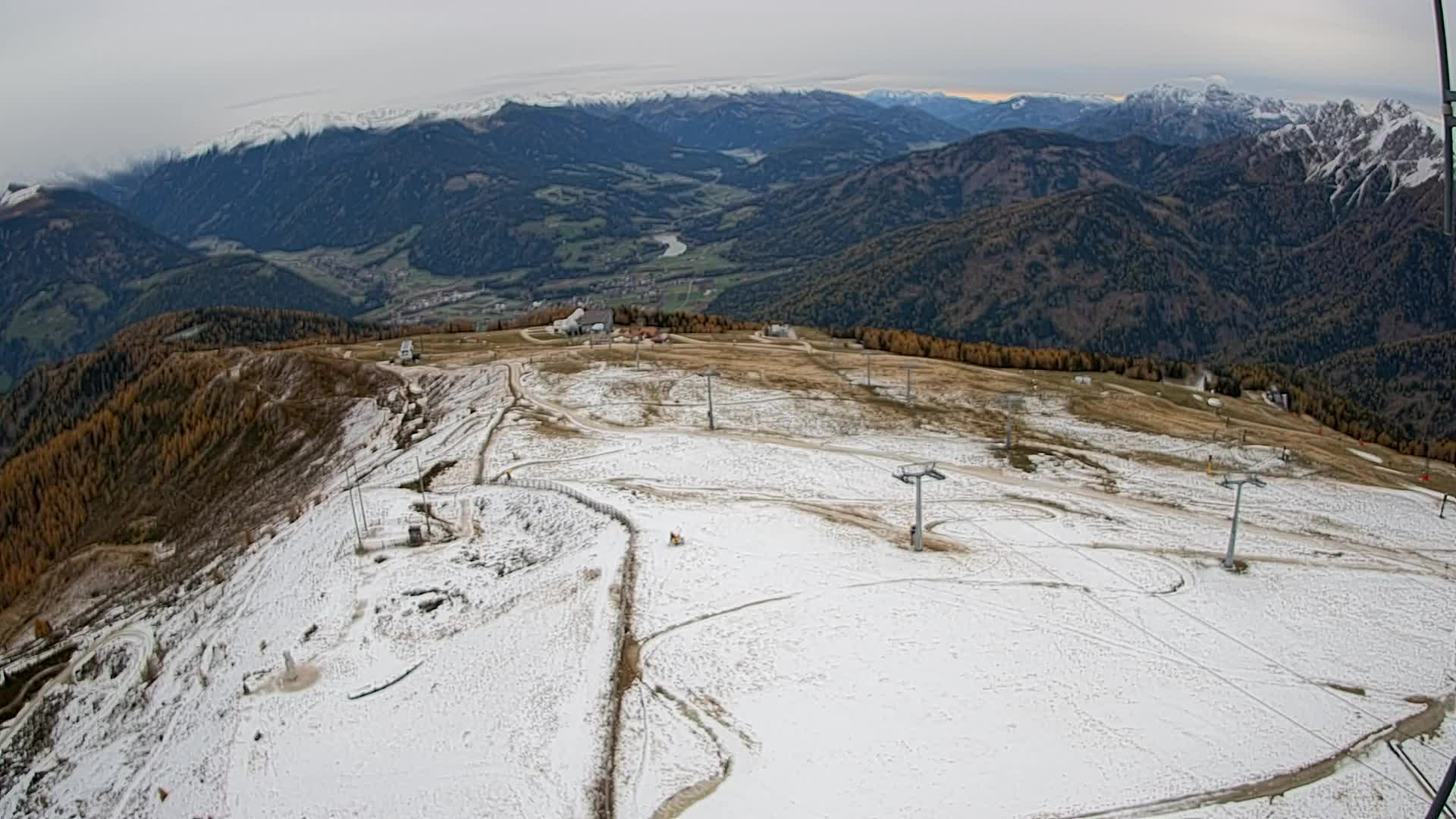 Kronplatz vrh | pogled na Valdaora – Olang