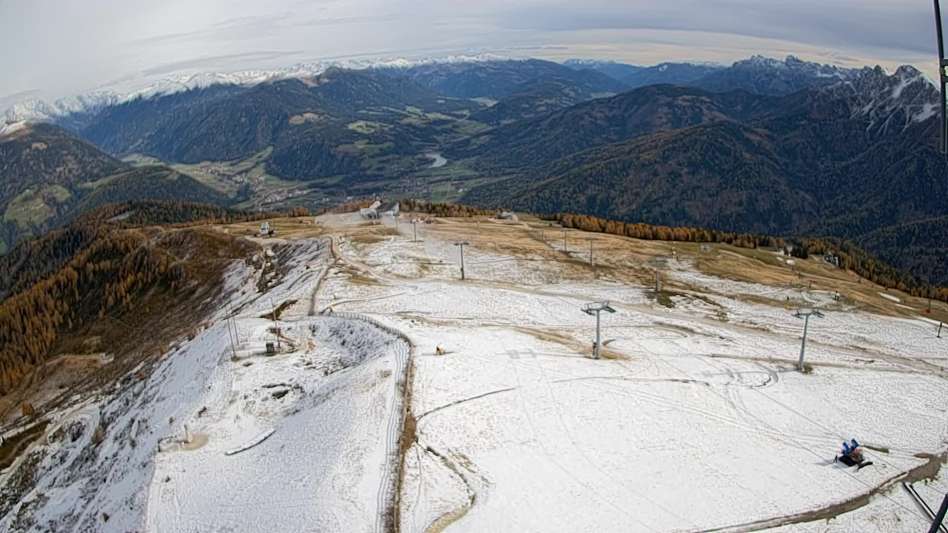 Kronplatz vrh | pogled na Valdaoro – Olang